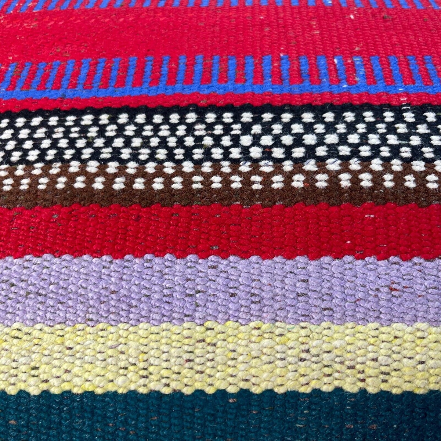 30x50CM ECHTE HANDGEWEBT VINTAGE KELIM KISSEN KISSENHÜLLE SITZKISSEN KISSENBEZUG