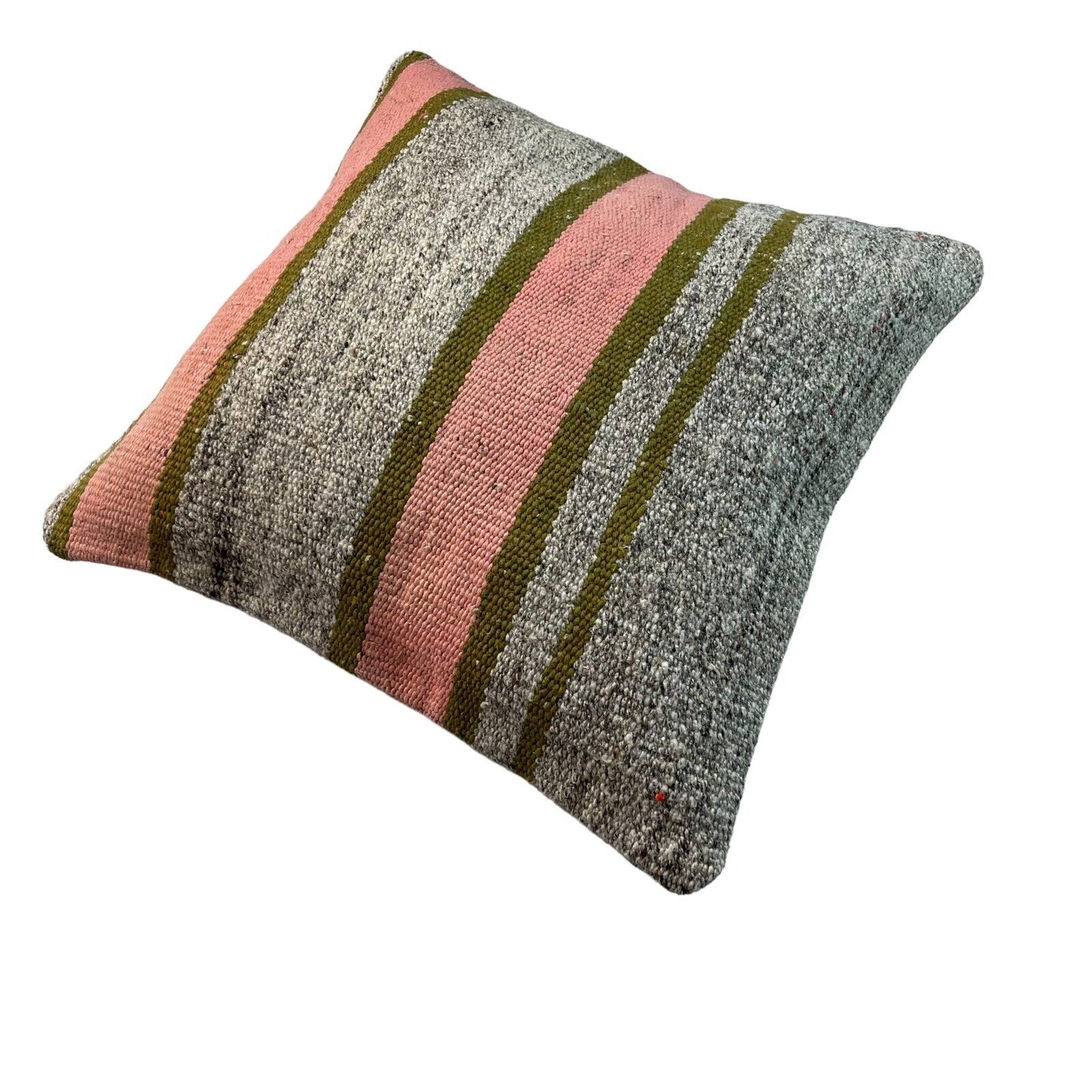 Einzigartige Kelim-Kissen,Turkish Kilim Pillow,16'×16' Funda De Cojín Kilim