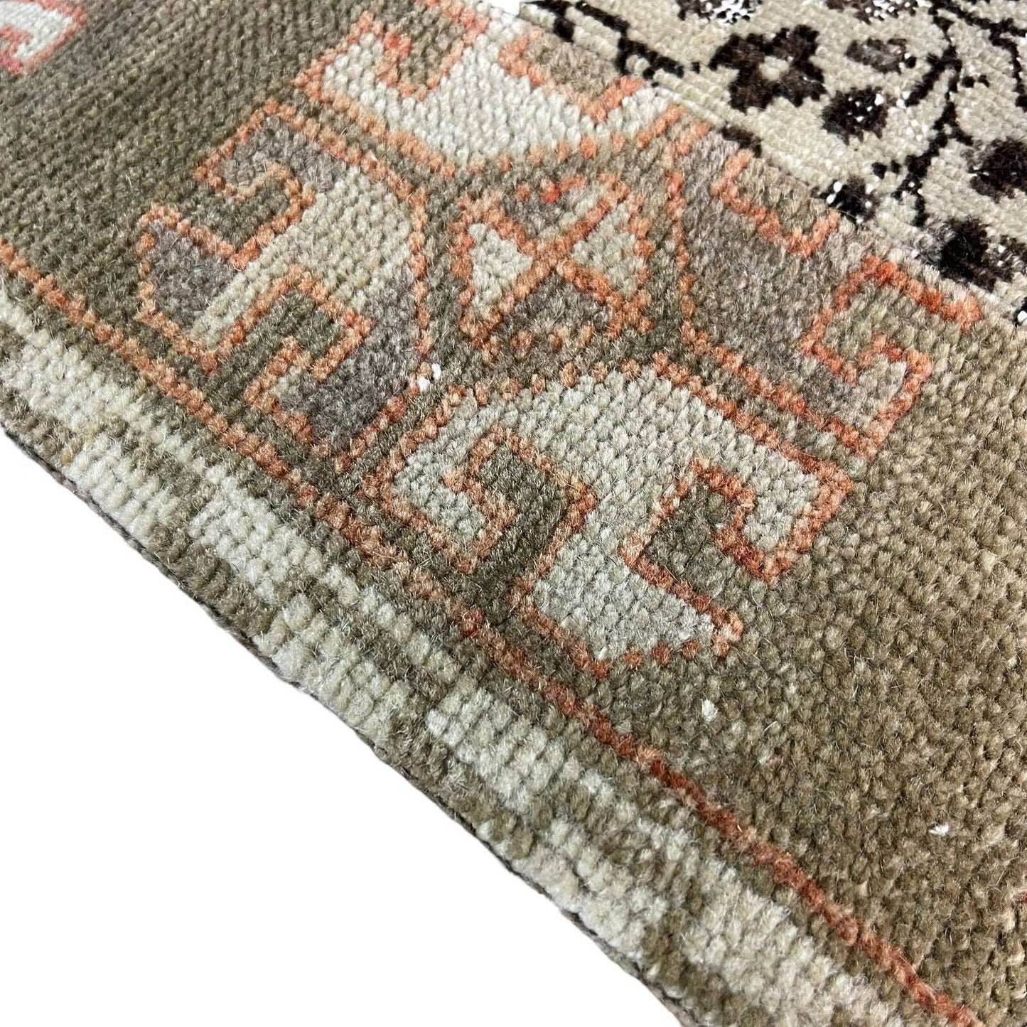 40 x 40 cm , Vintage Turkish Cushion Cover , Vintage Handgemachte Kissenbezug