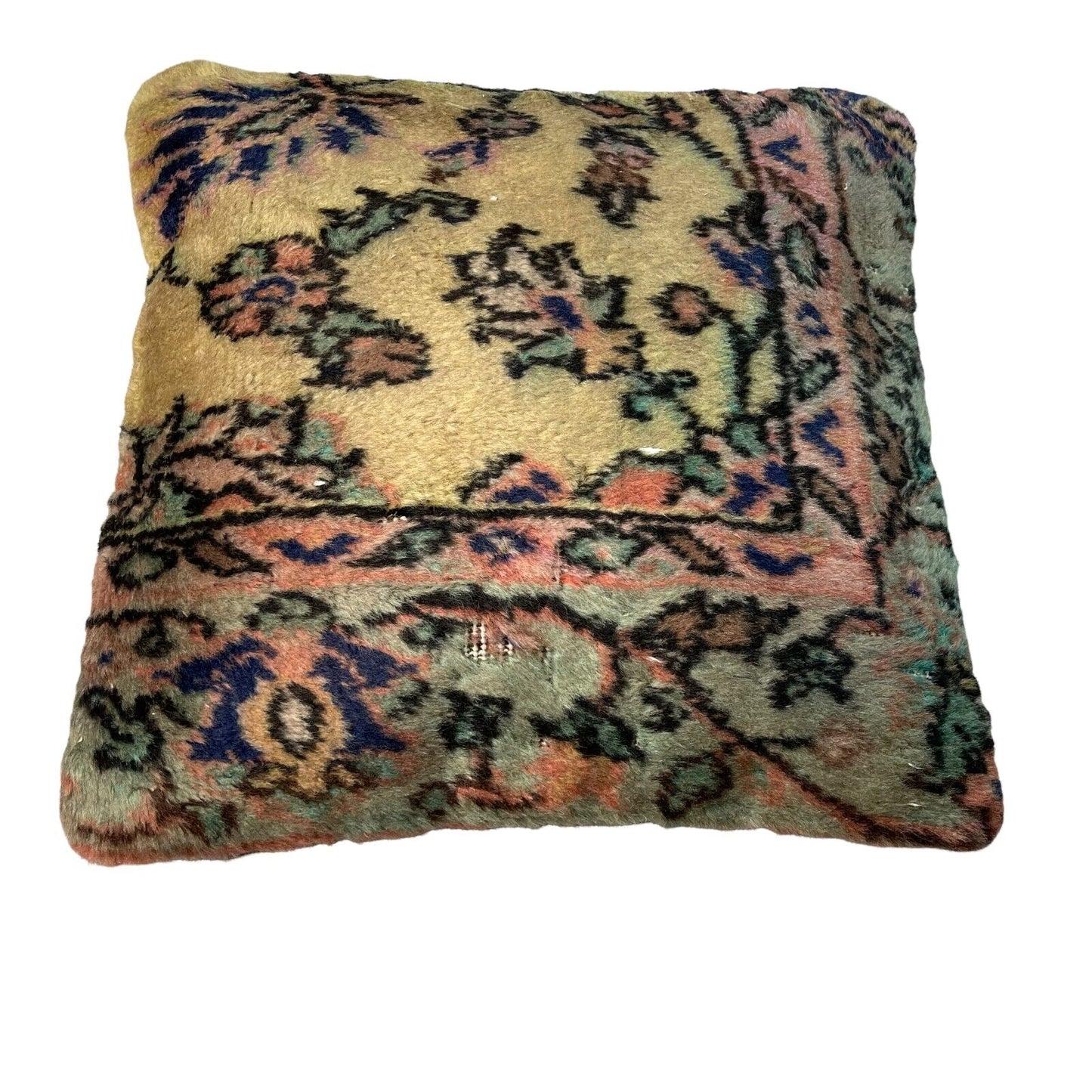 45 x 45 cm , Vintage Turkish Cushion Cover , Vintage Handgemachte Kissenbezug