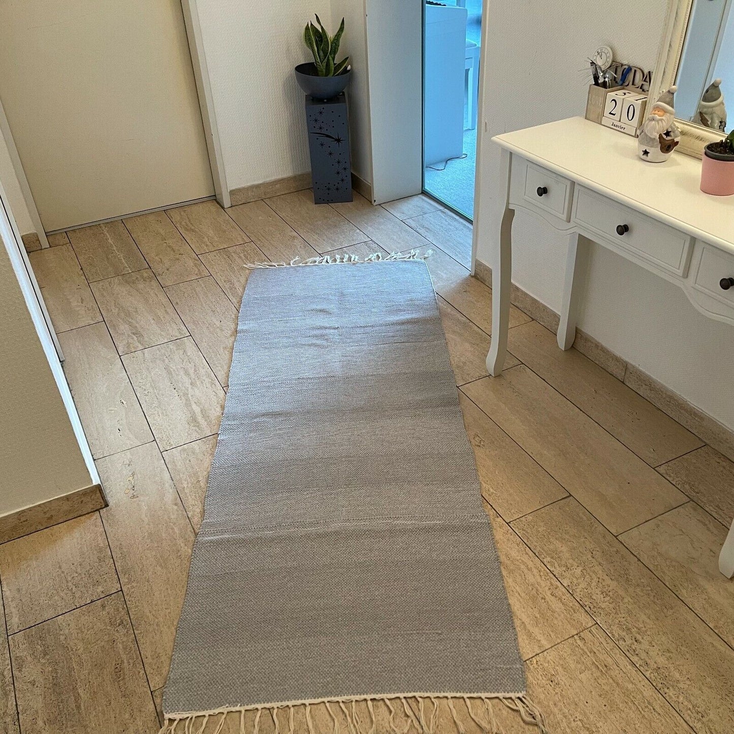 Brand New Traditional Turkish Runner , Rag Rug Runner 192 X 73 cm
