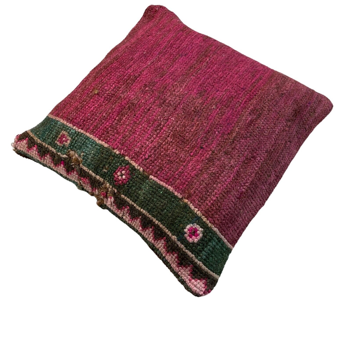 45 x 45 cm , Vintage Turkish Cushion Cover , Vintage Handgemachte Kissenbezug
