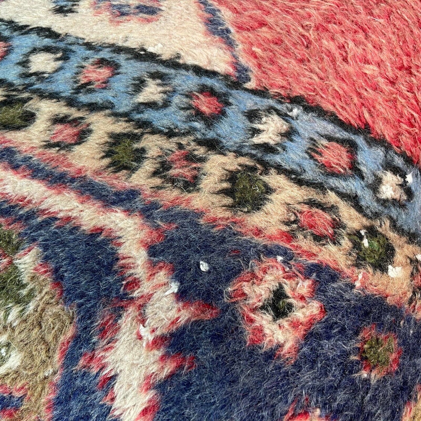 45 x 45 cm , Vintage Turkish Cushion Cover , Vintage Handgemachte Kissenbezug