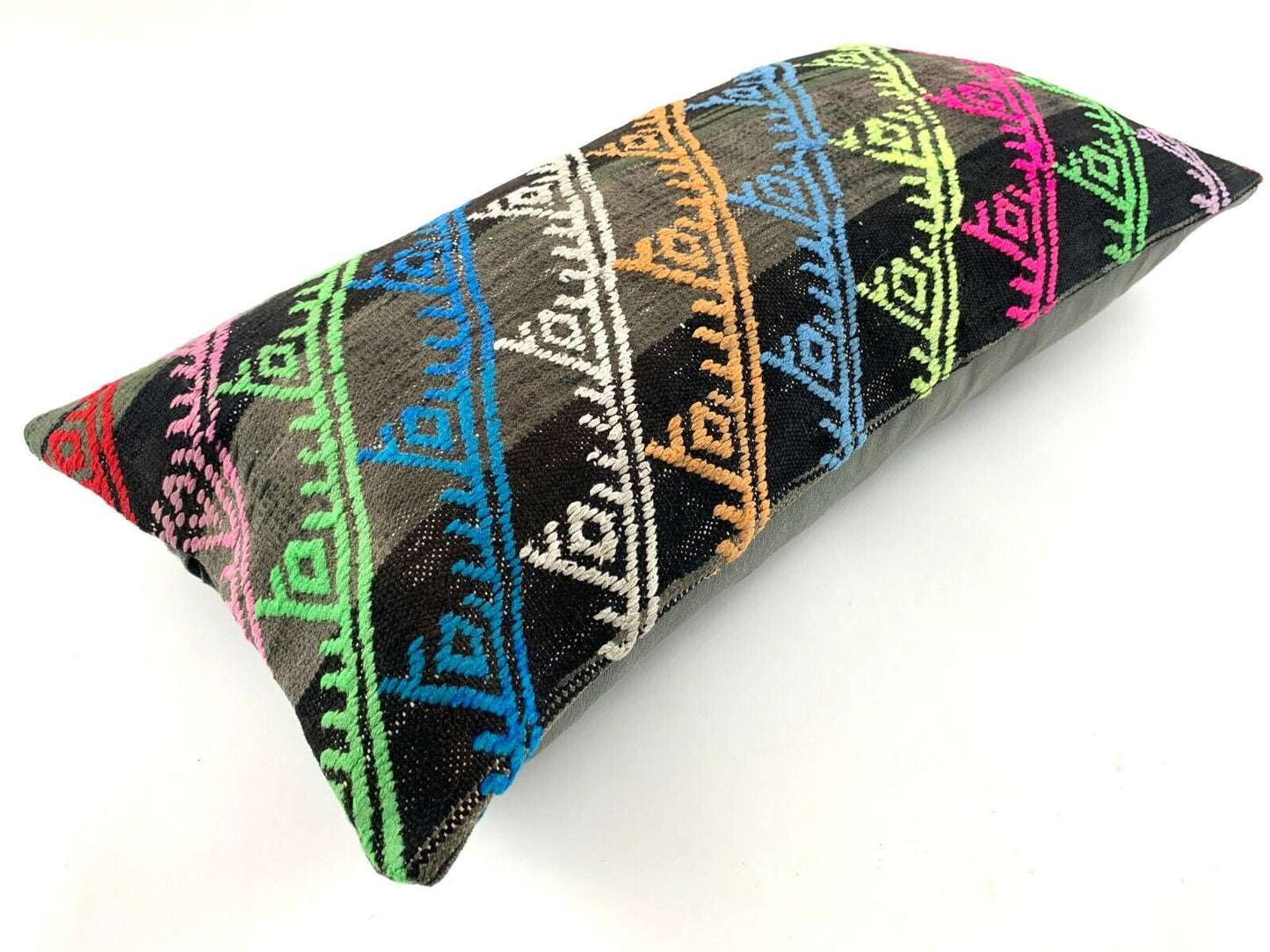 Einzigartige Kelimkissen Türkisch Kilim Pillow,12'×24' Pillow Cover Boho Kissen