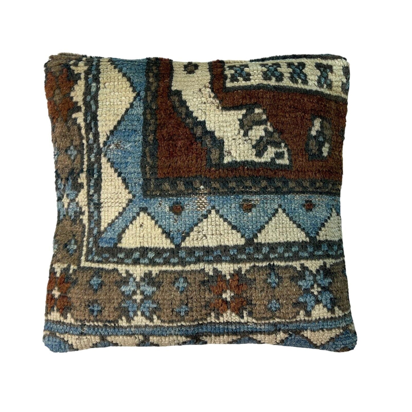 Einzigartige Kelim-Kissen,Turkish Kilim Pillow,16'×16' Funda De Cojín Kilim