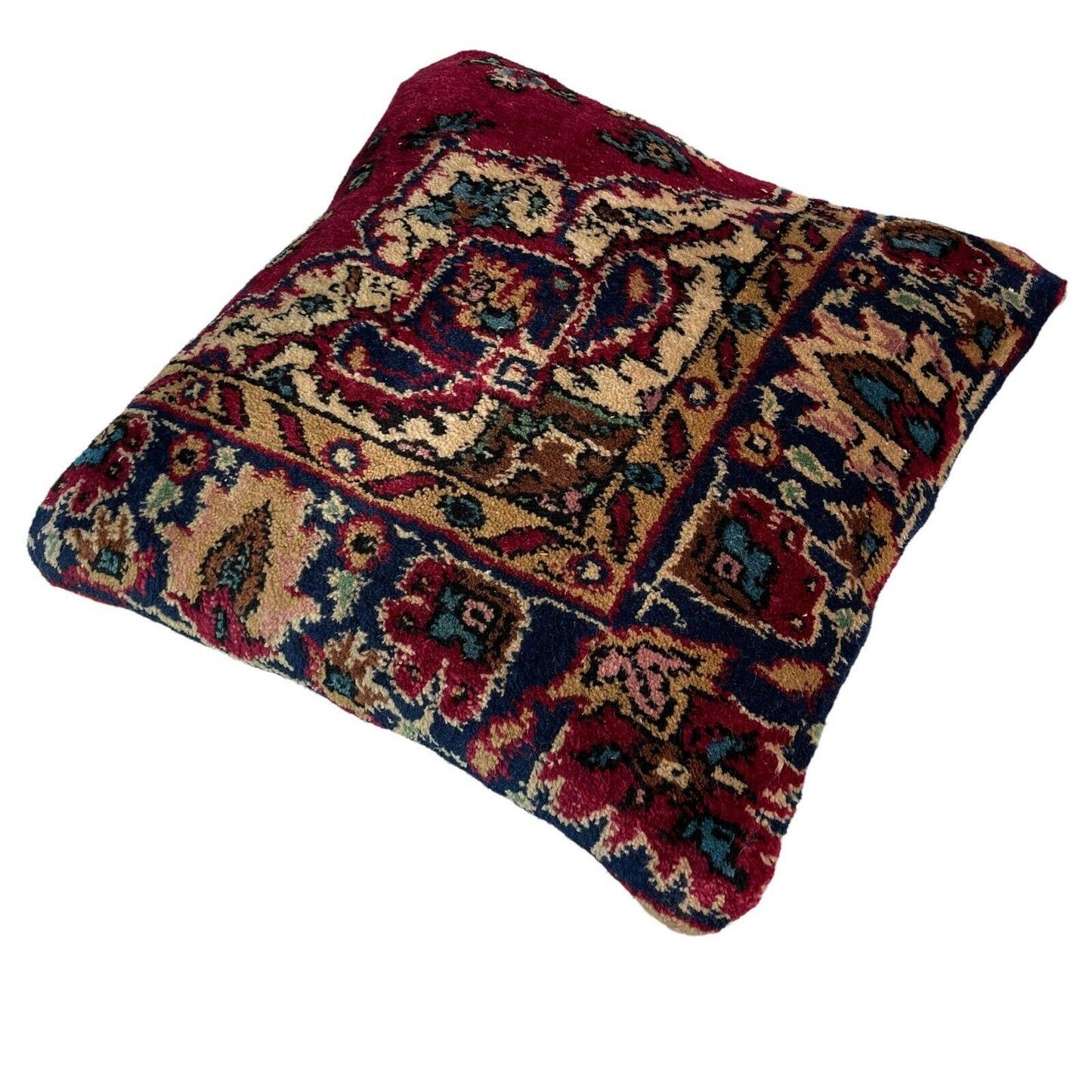 45 x 45 cm , Vintage Turkish Cushion Cover , Vintage Handgemachte Kissenbezug