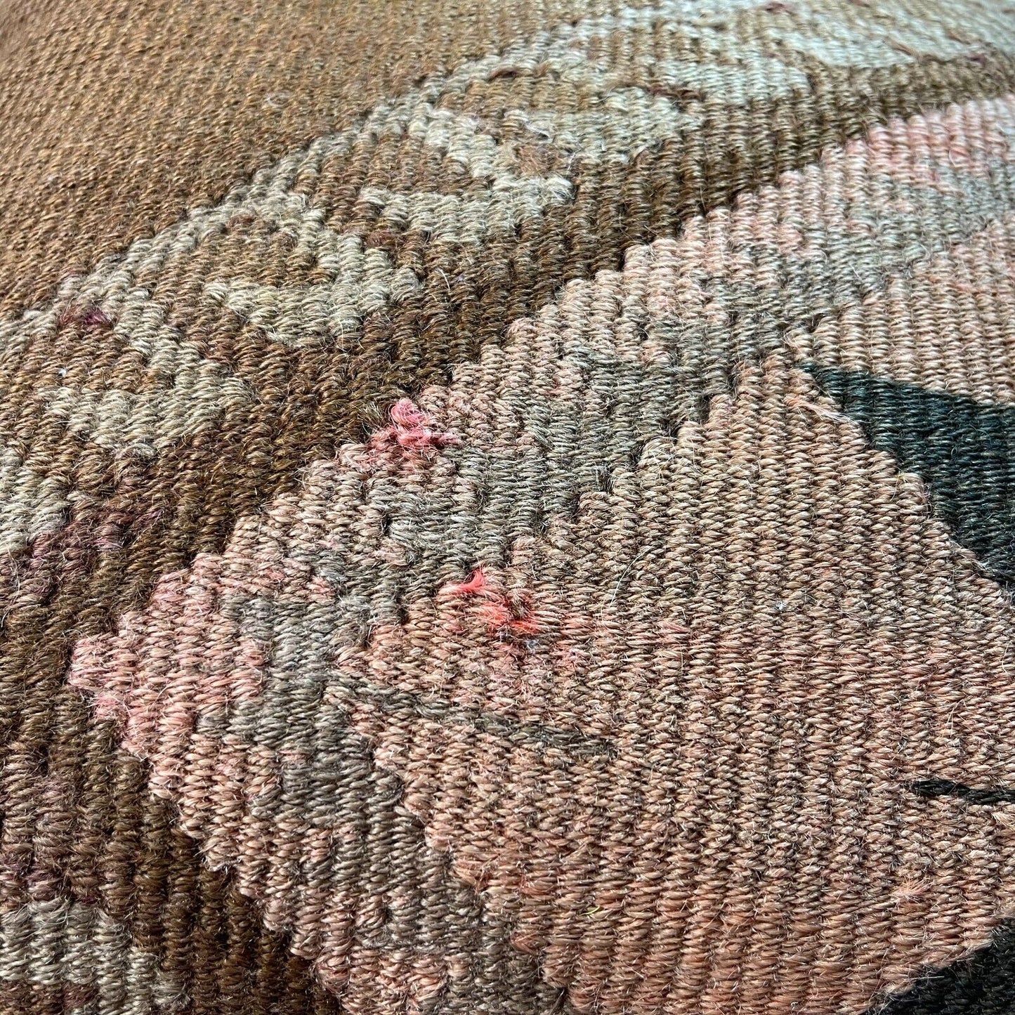 Einzigartige Kelim-Kissen,Turkish Kilim Pillow,16'×16' Funda De Cojín Kilim