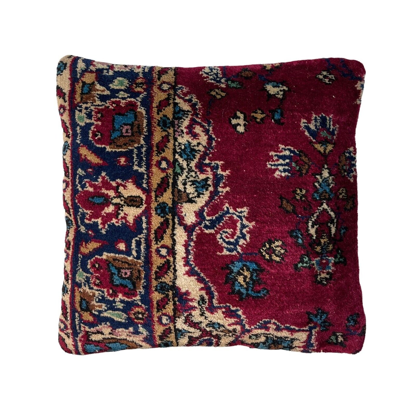 45 x 45 cm , Vintage Turkish Cushion Cover , Vintage Handgemachte Kissenbezug