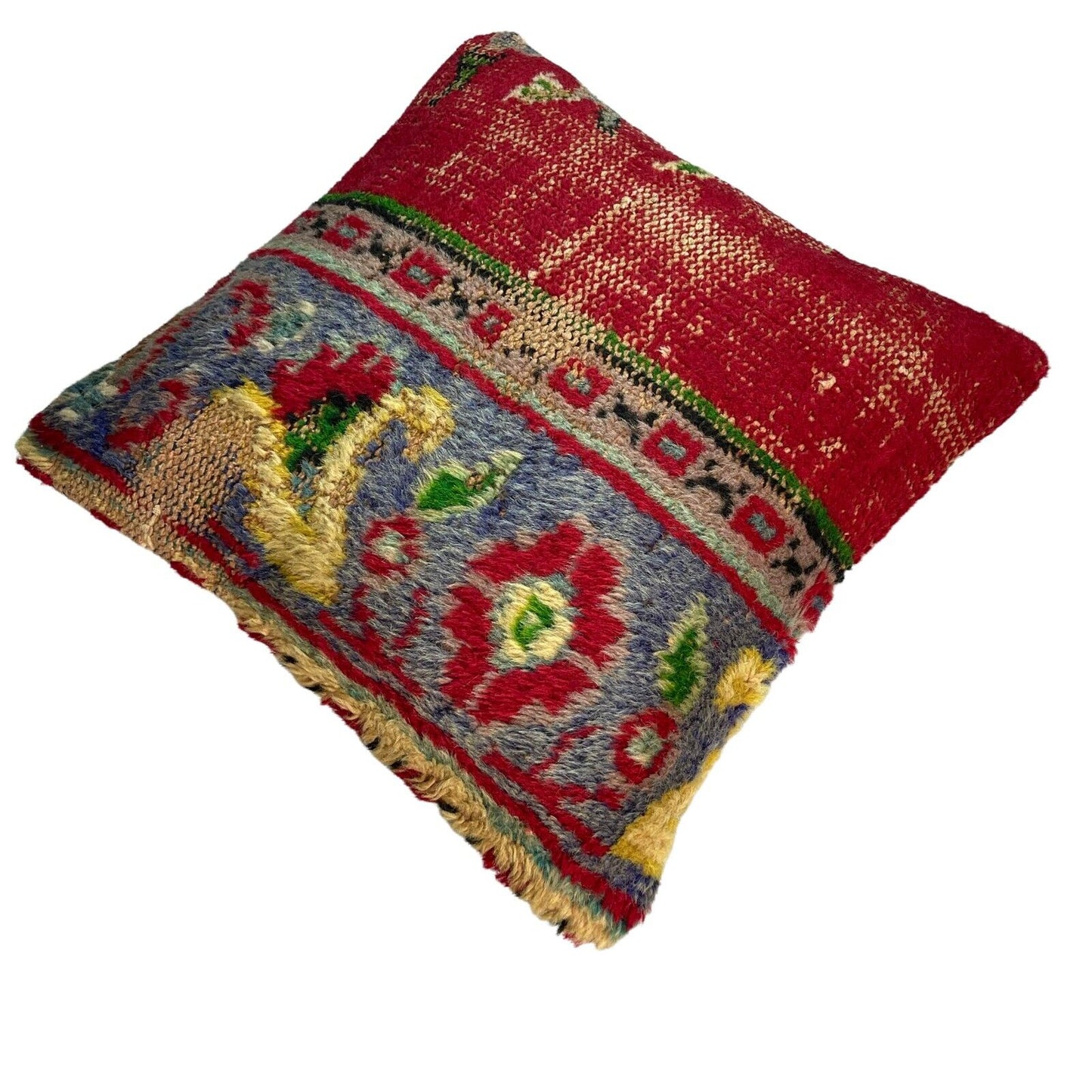 18''X18'' Vintage Handmade Rug Cushion Cover, 45 x 45 cm Deko Kissenbezug LL1385