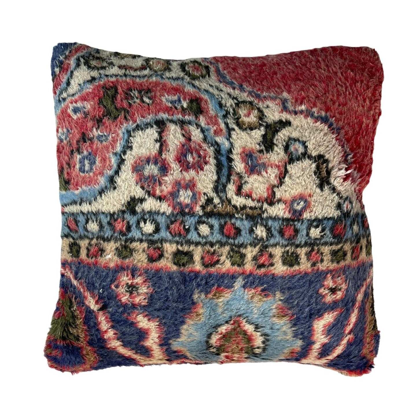 45 x 45 cm , Vintage Turkish Cushion Cover , Vintage Handgemachte Kissenbezug