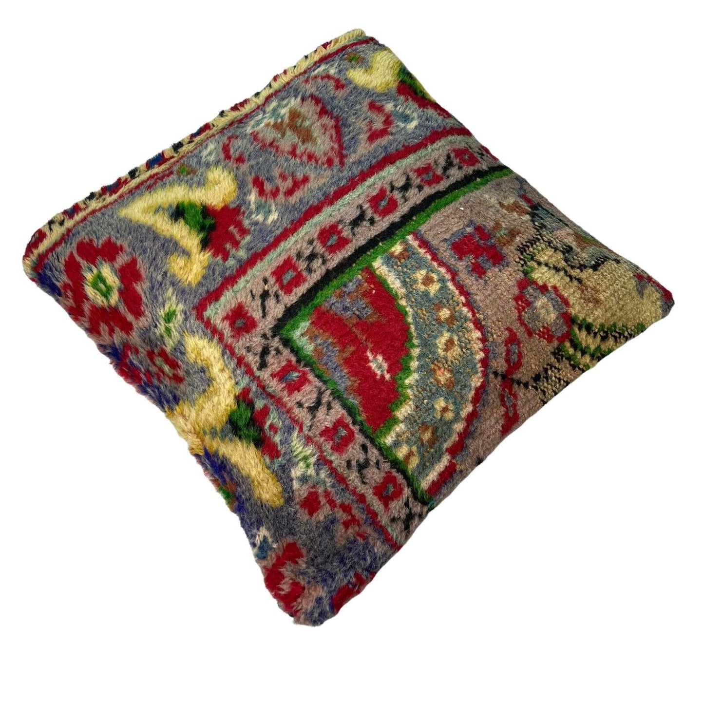45 x 45 cm , Vintage Turkish Cushion Cover , Vintage Handgemachte Kissenbezug