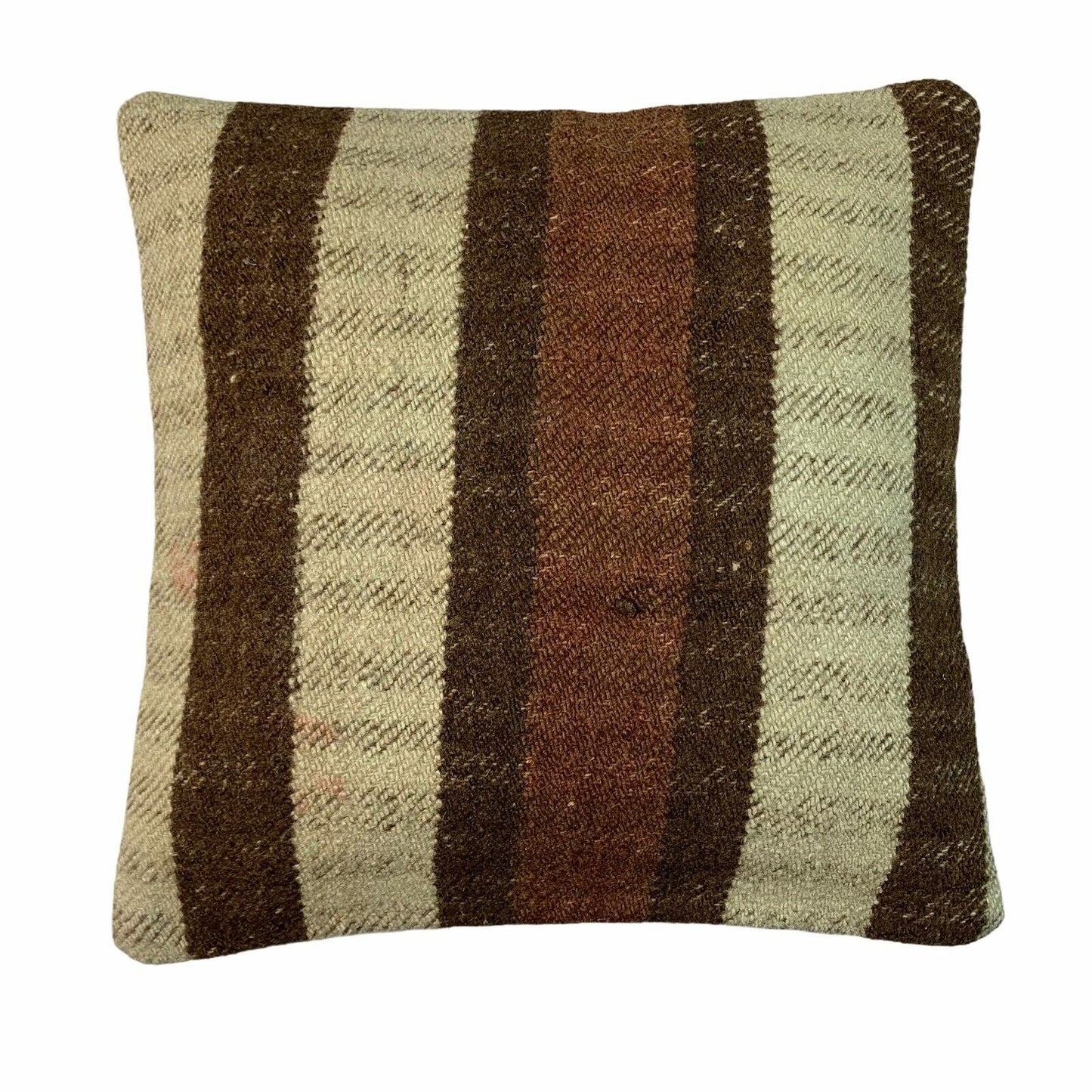 Einzigartige Kelim-Kissen,Turkish Kilim Pillow,16'×16' Funda De Cojín Kilim