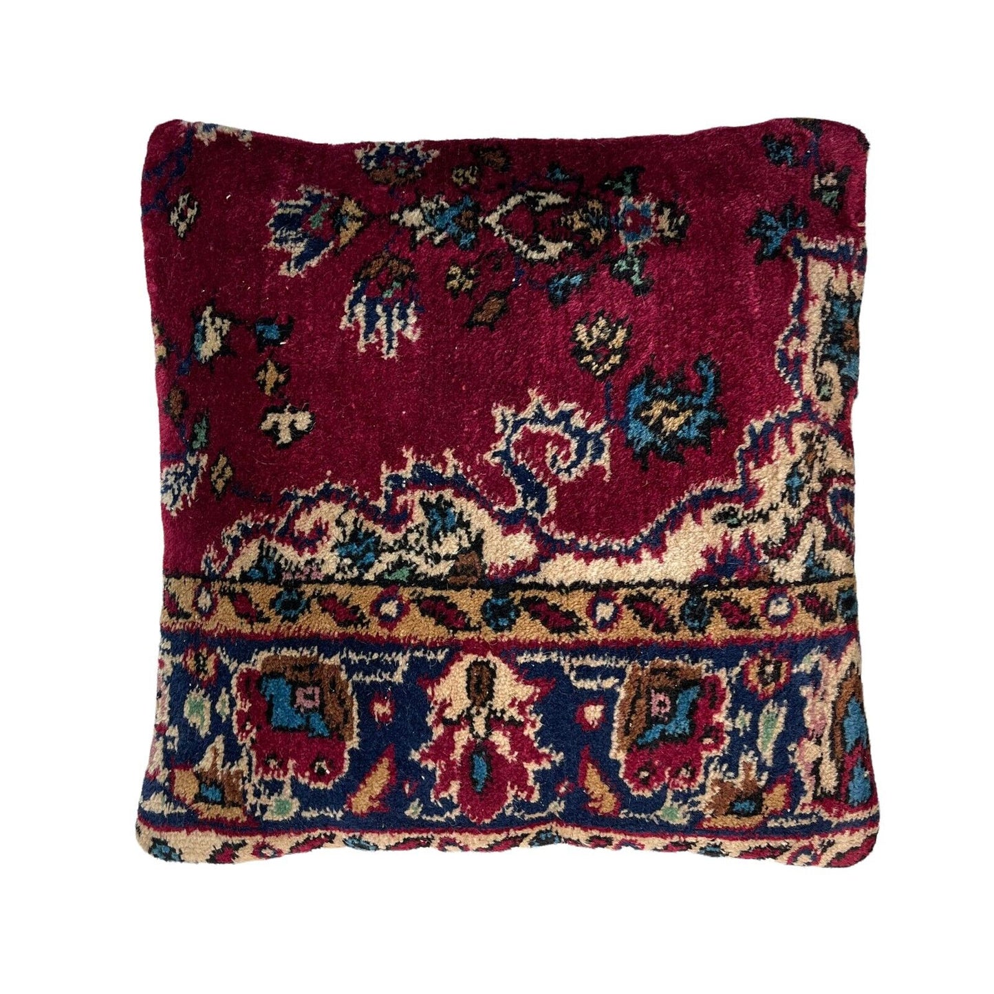 45 x 45 cm , Vintage Turkish Cushion Cover , Vintage Handgemachte Kissenbezug