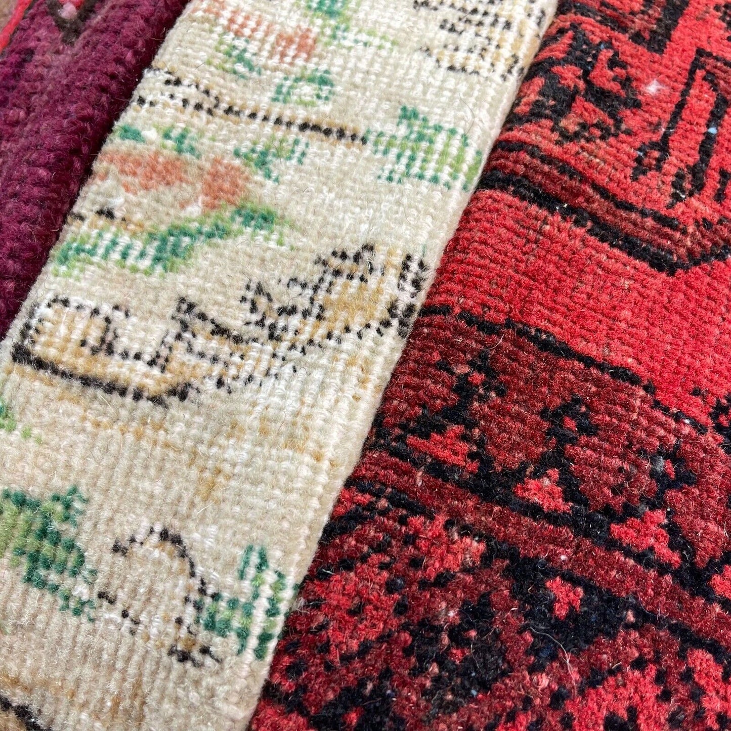 40 x 40 cm , Vintage Turkish Cushion Cover , Vintage Handgemachte Kissenbezug