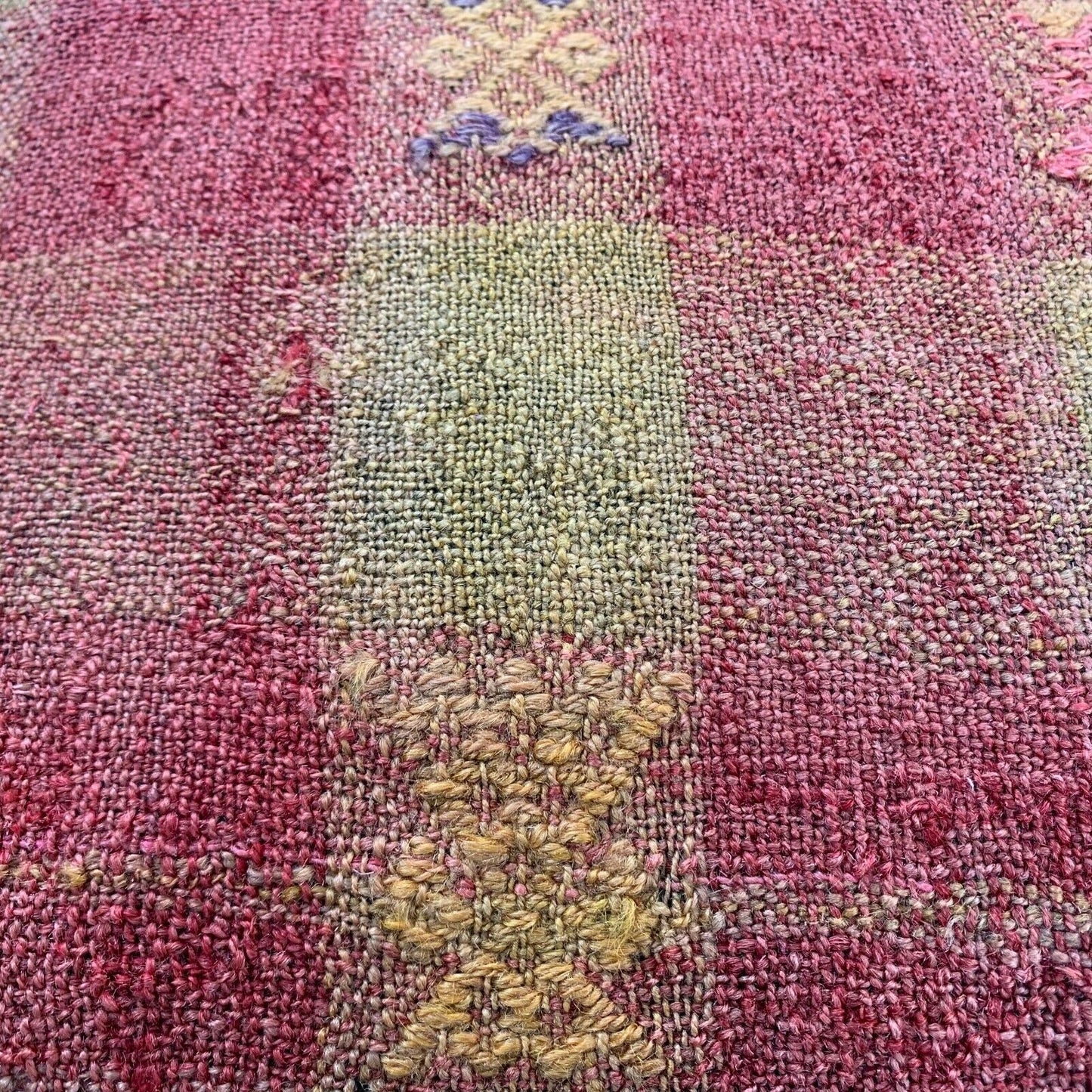 Einzigartige Kelim-Kissen,Turkish Kilim Pillow,16'×16' Funda De Cojín Kilim