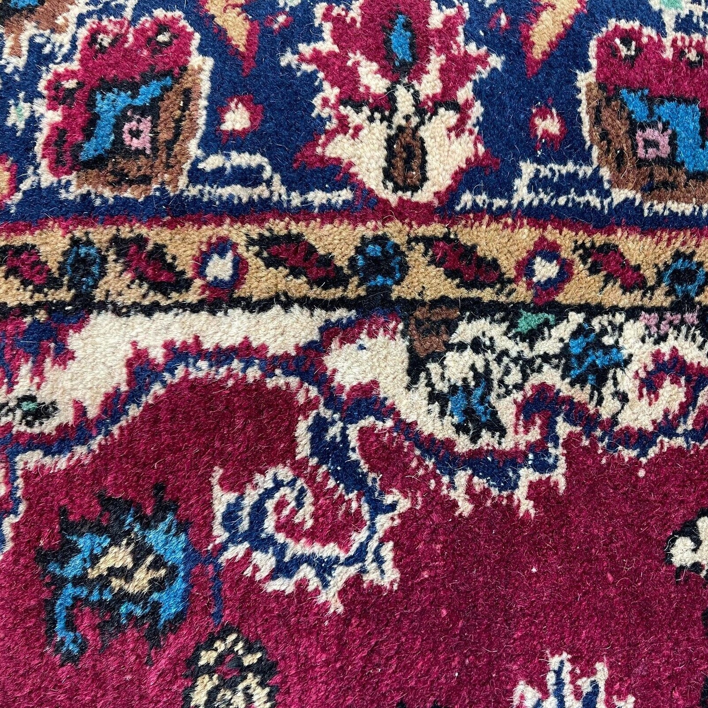 45 x 45 cm , Vintage Turkish Cushion Cover , Vintage Handgemachte Kissenbezug