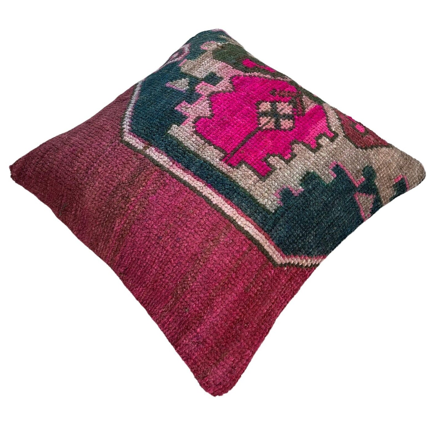 18''X18'' Vintage Handmade Rug Cushion Cover, 45 x 45 cm Deko Kissenbezug LL1384