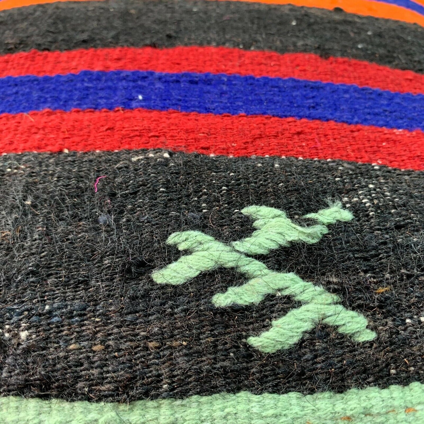 Einzigartige Kelim-Kissen,Turkish Kilim Pillow,16'×16' Funda De Cojín Kilim