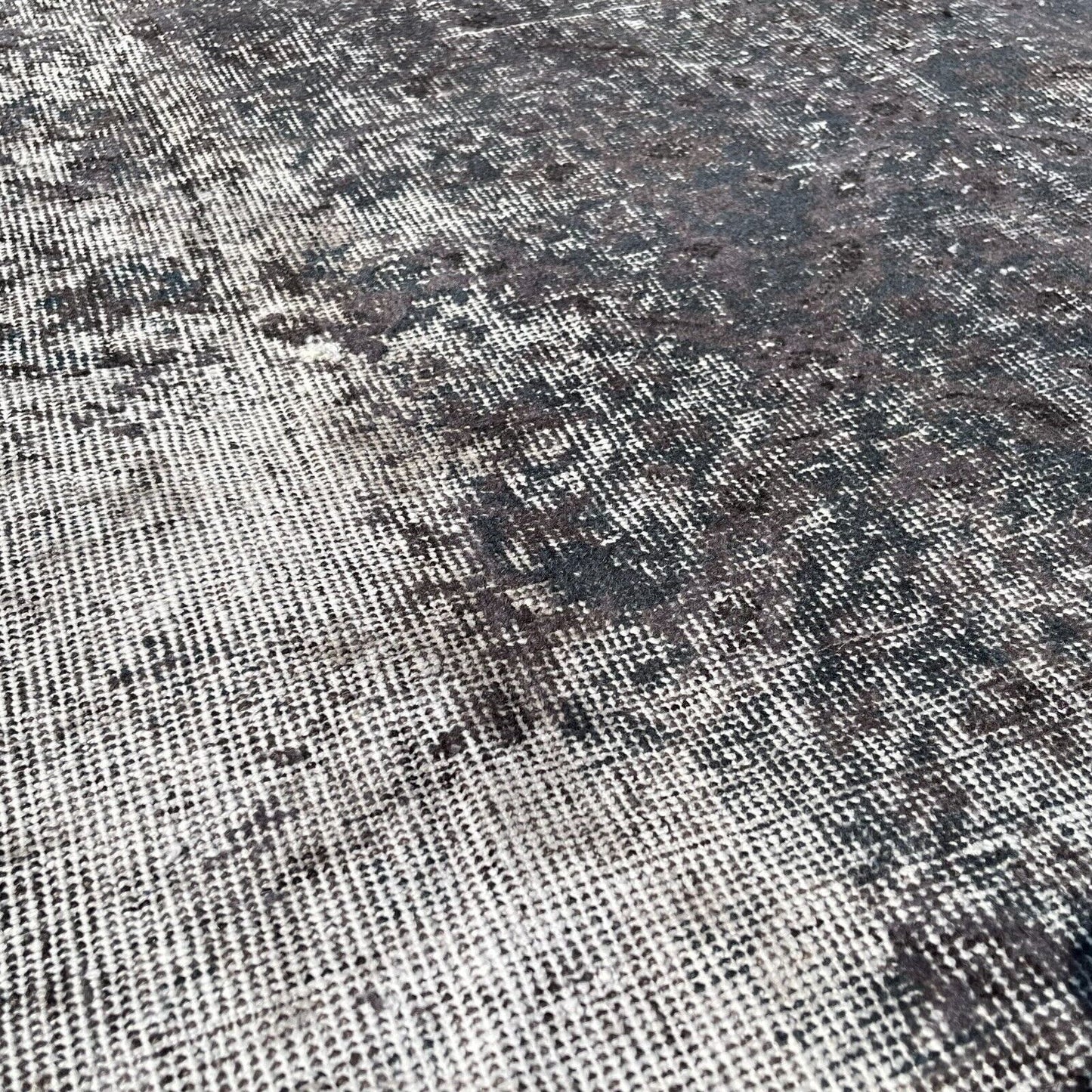 Distressed Overdyed Türkischer Teppich 196 x 110 cm Vintage Decorative Teppich