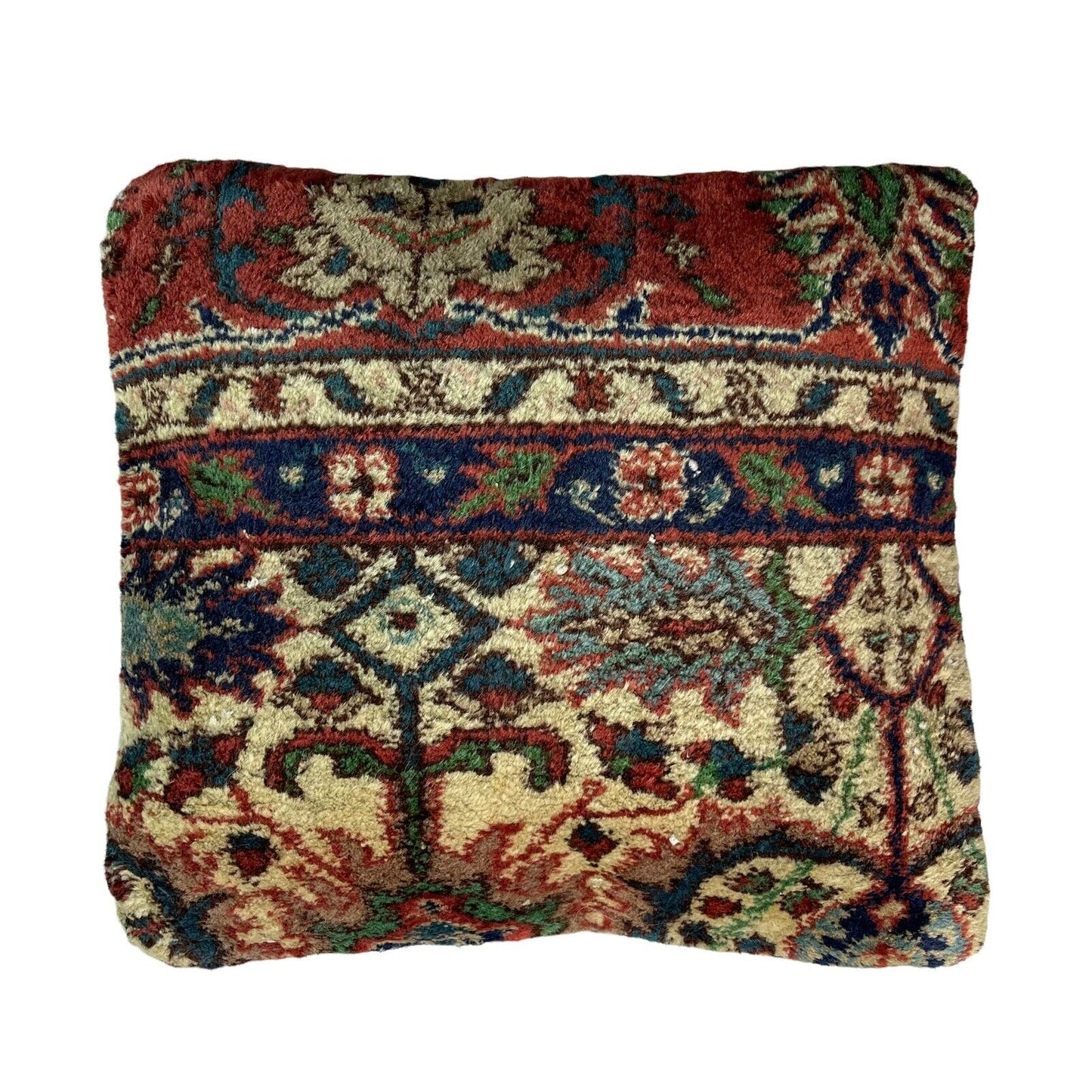 45 x 45 cm , Vintage Turkish Cushion Cover , Vintage Handgemachte Kissenbezug