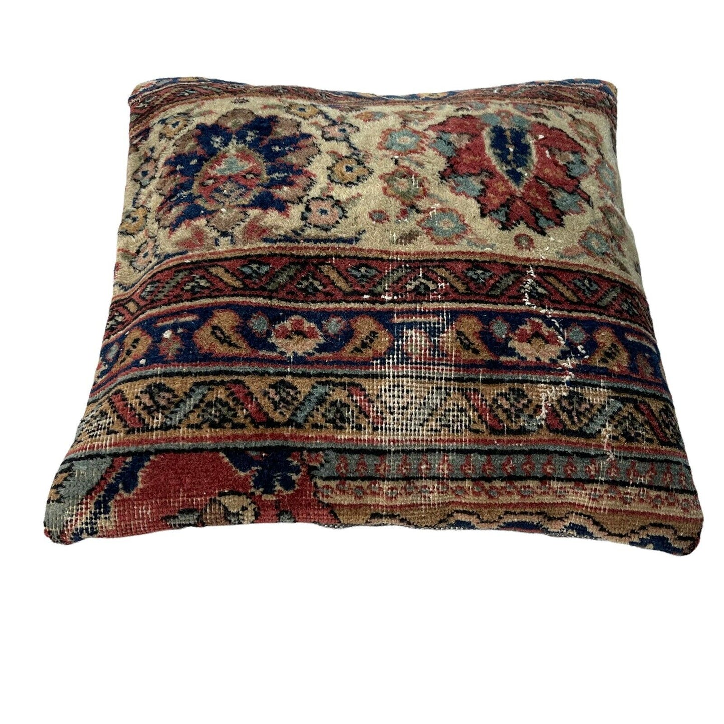 45 x 45 cm , Vintage Turkish Cushion Cover , Vintage Handgemachte Kissenbezug