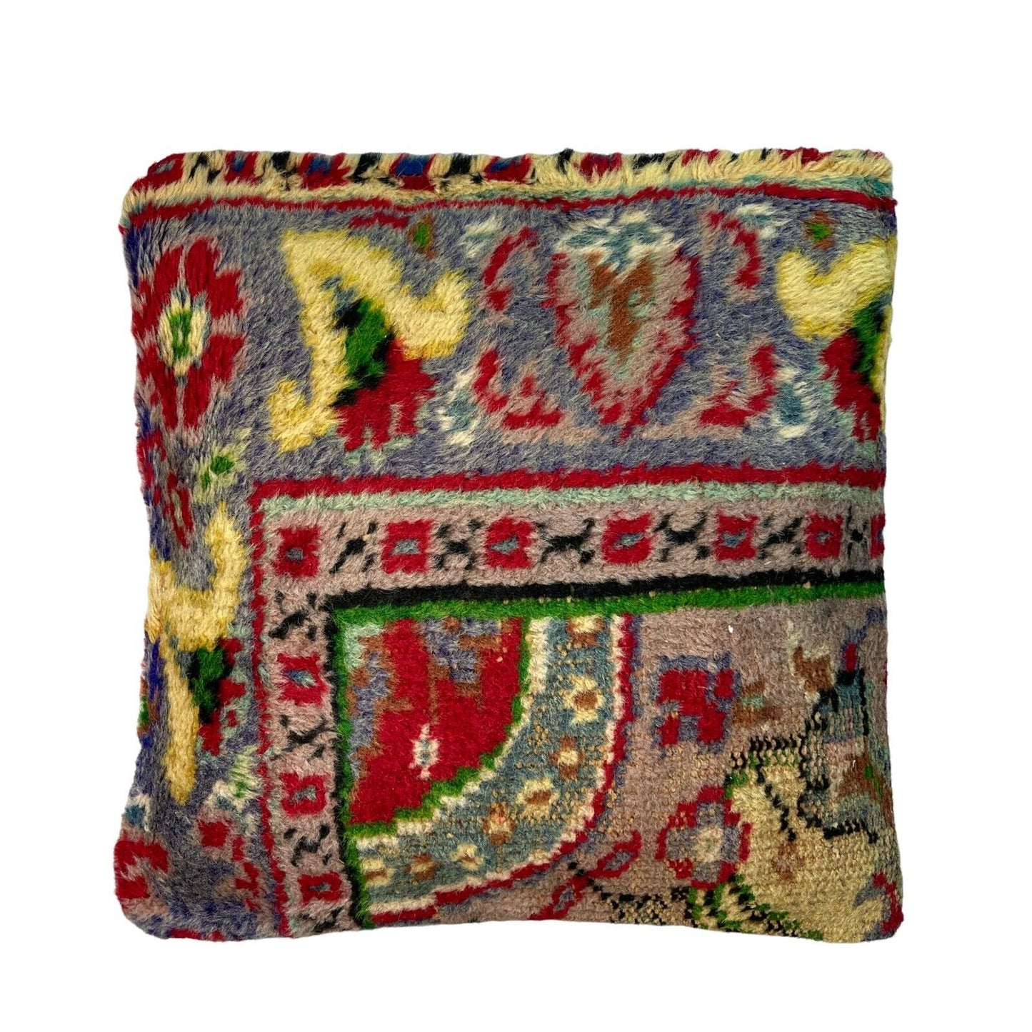 45 x 45 cm , Vintage Turkish Cushion Cover , Vintage Handgemachte Kissenbezug