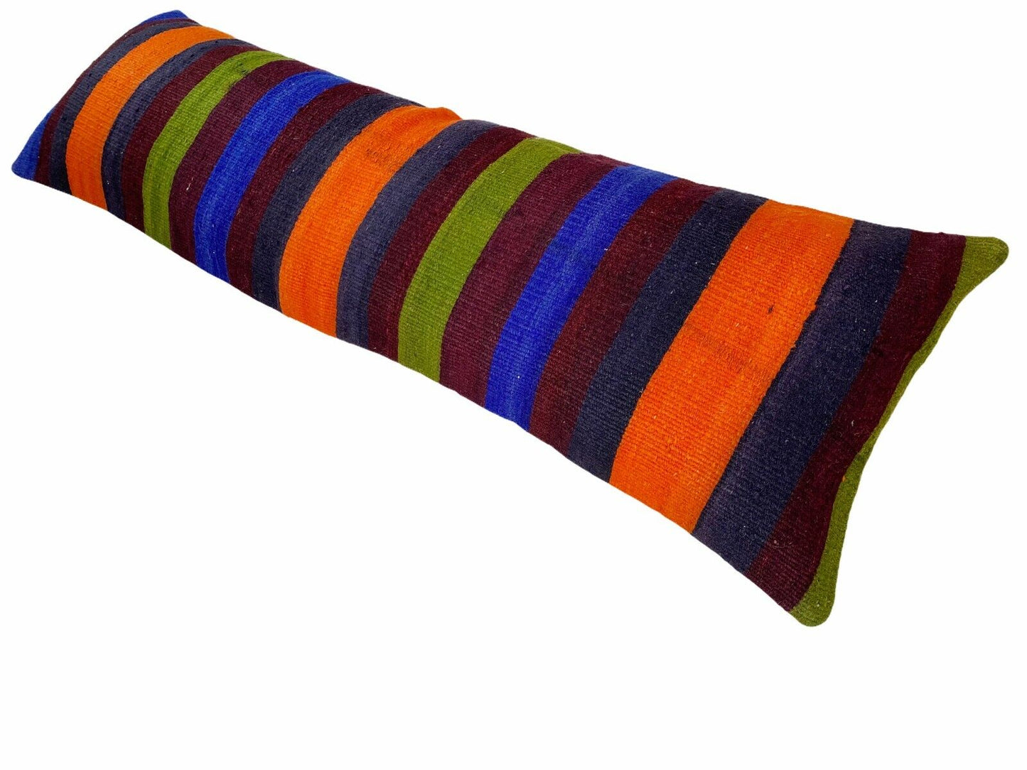 16 "x 48" Bettwäsche Kelim Kissen, übergroße Kissenbezug, lange Kissen Kissen