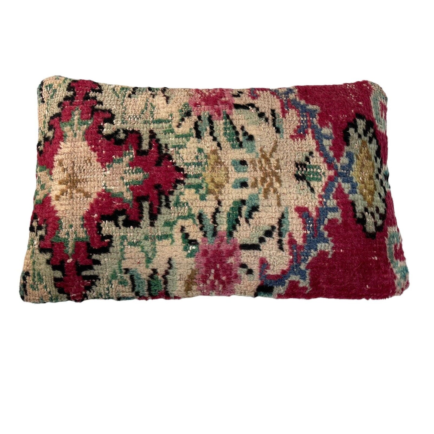 30 x 50 cm Real Handwoven Vintage Cushion Cover, 12''X 20'' Vintage Pillowcase
