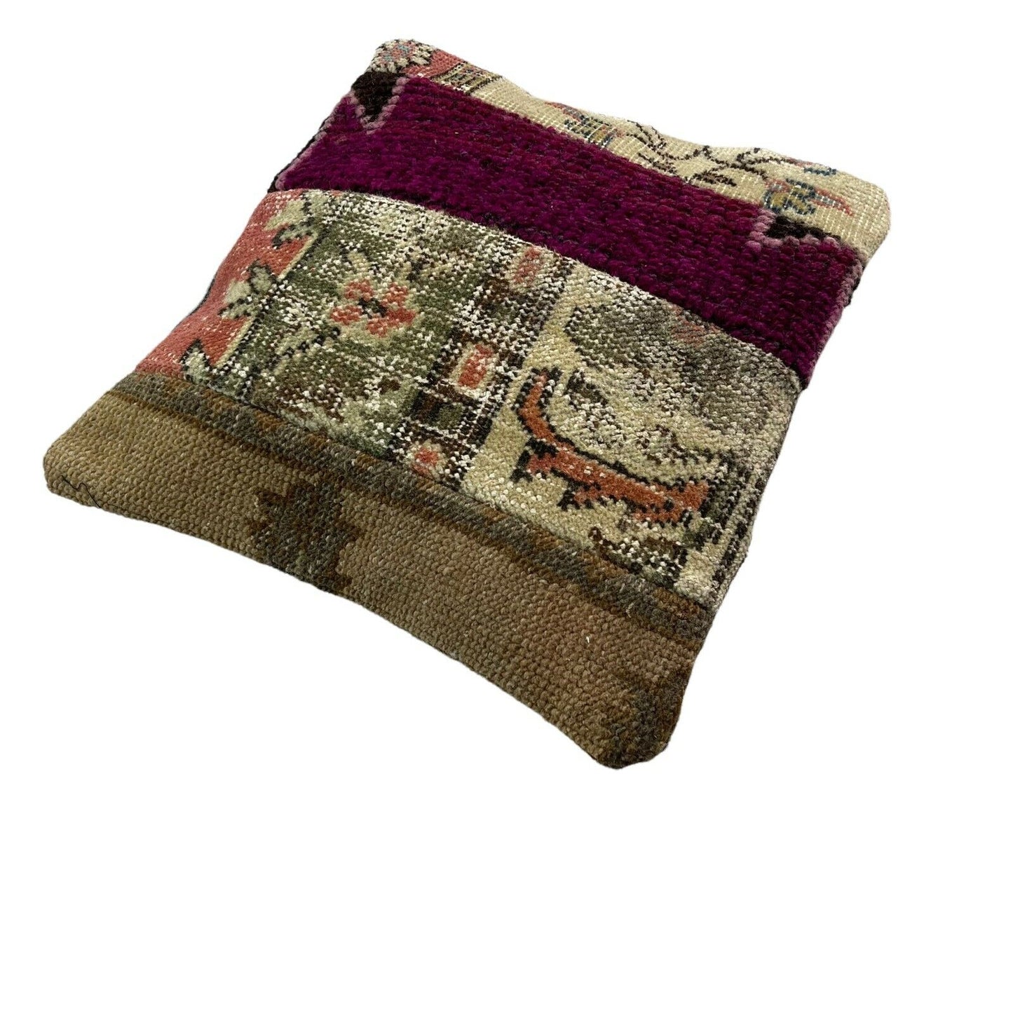 40 x 40 cm , Vintage Turkish Cushion Cover , Vintage Handgemachte Kissenbezug
