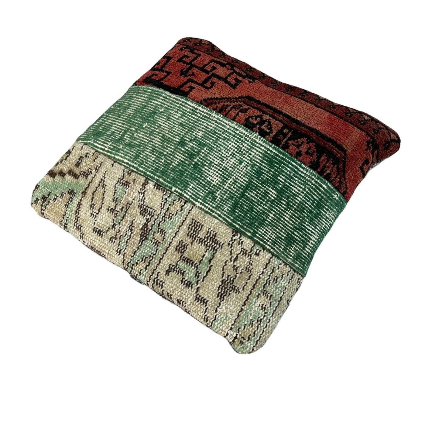 40 x 40 cm , Vintage Turkish Cushion Cover , Vintage Handgemachte Kissenbezug