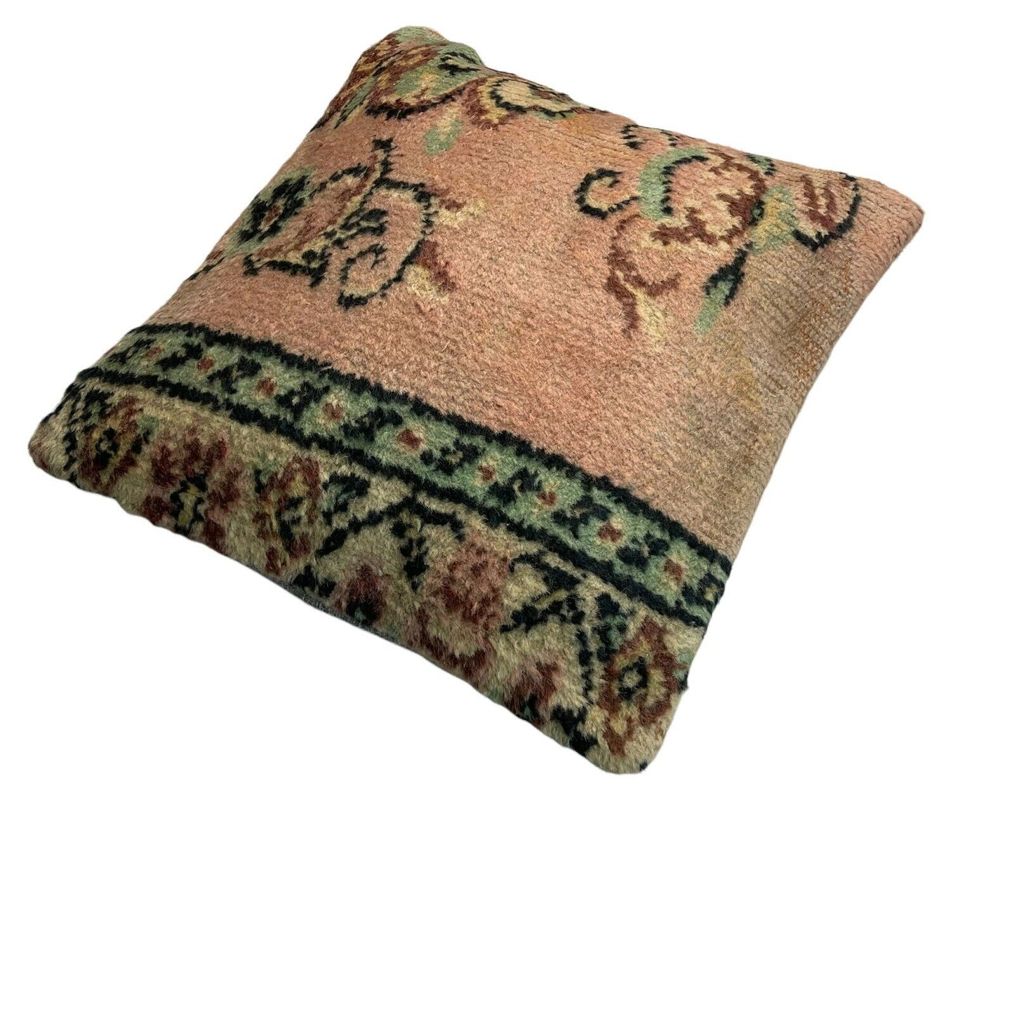 45 x 45 cm , Vintage Turkish Cushion Cover , Vintage Handgemachte Kissenbezug