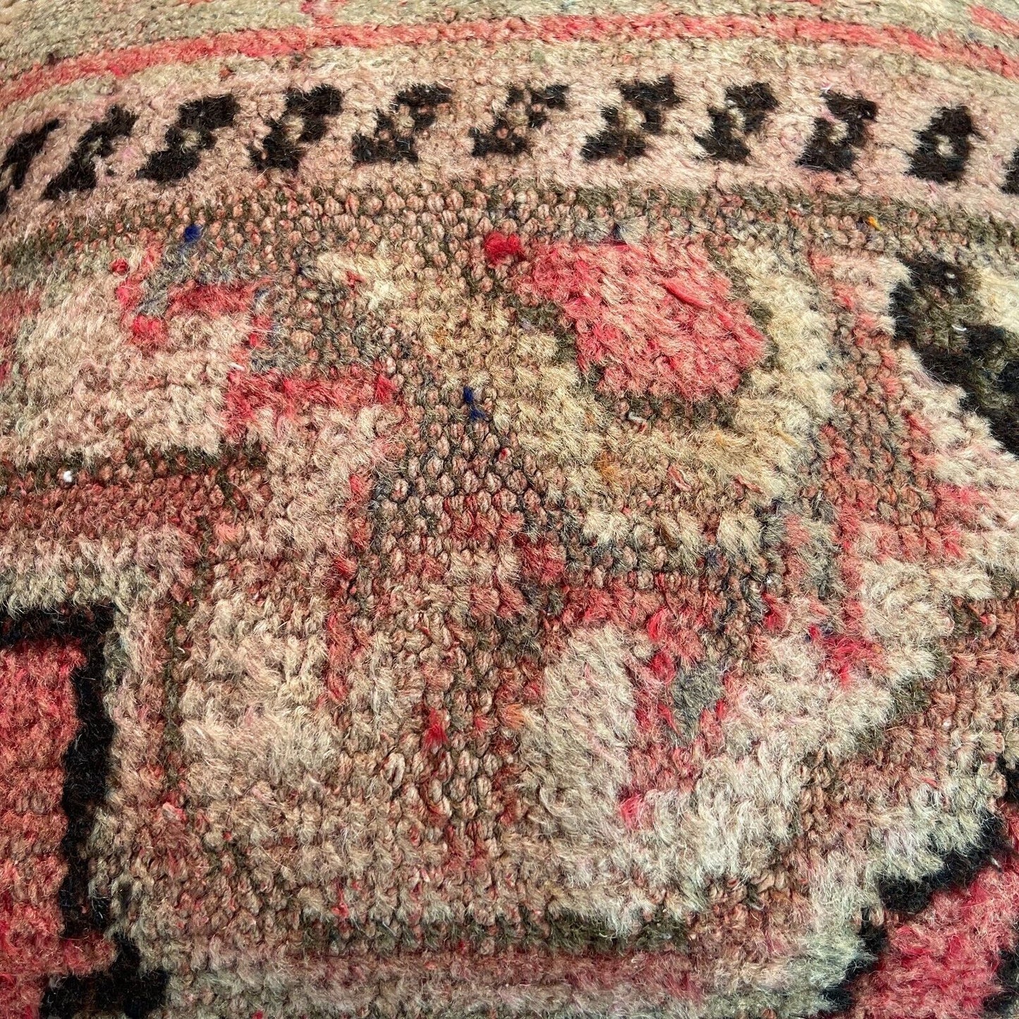 45 x 45 cm , Vintage Turkish Cushion Cover , Vintage Handgemachte Kissenbezug