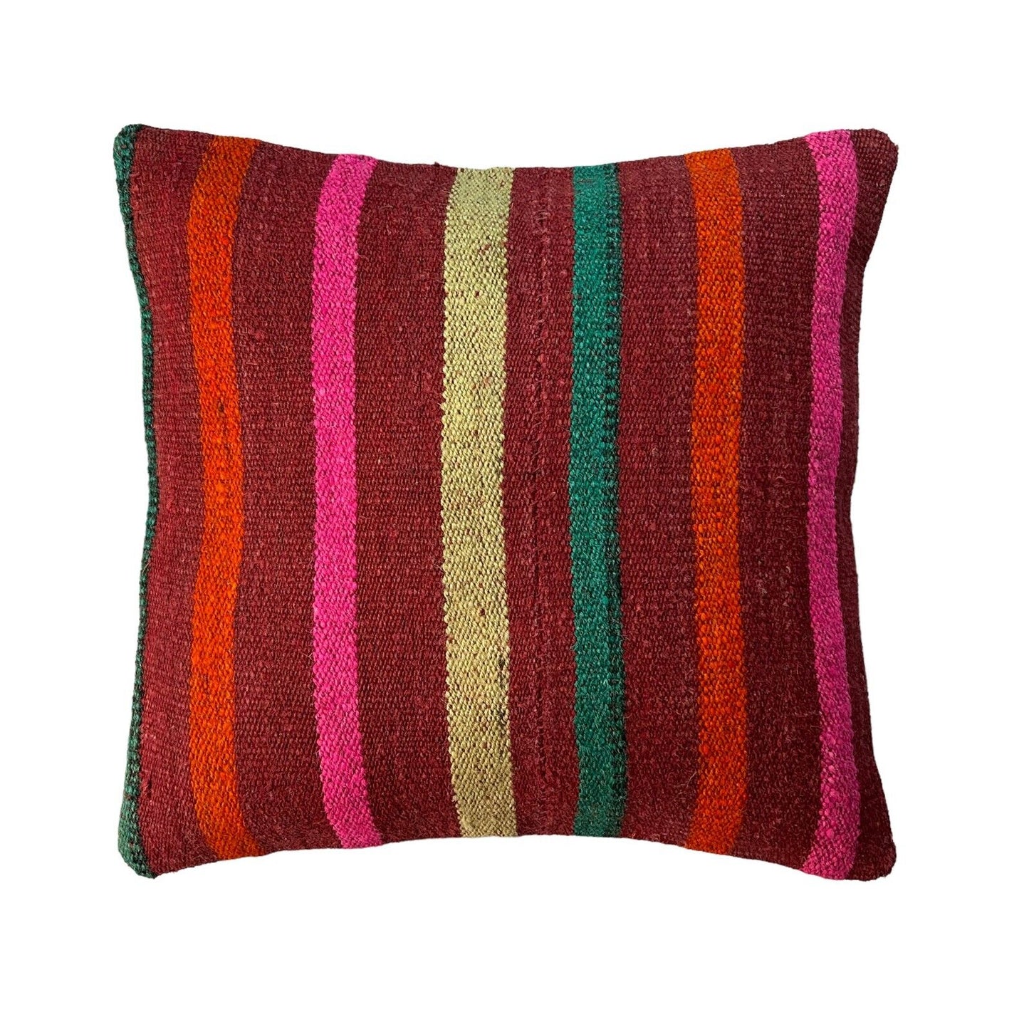 Kilim Housse de coussin 40x40 cm old vintage antique Kelim Coussin Boho Country