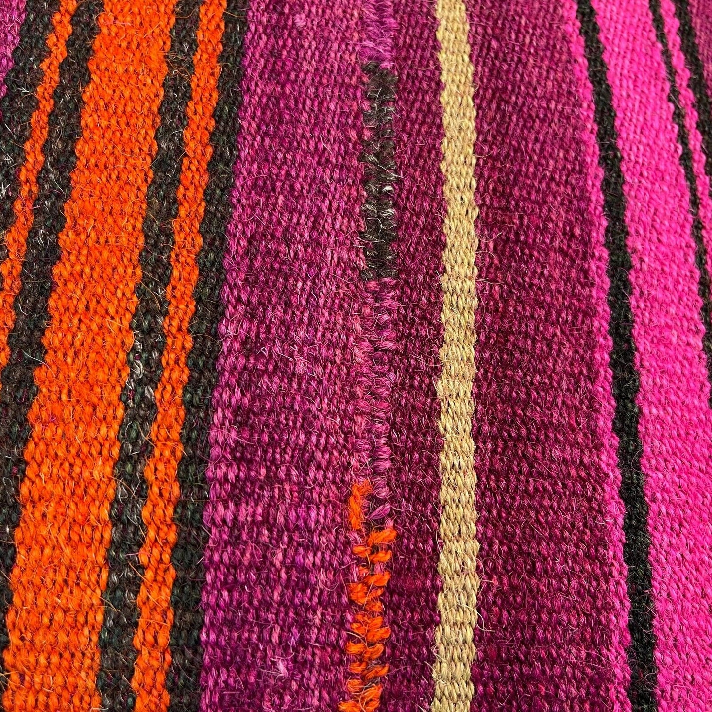 Einzigartige Kelim-Kissen,Turkish Kilim Pillow,16'×16' Funda De Cojín Kilim