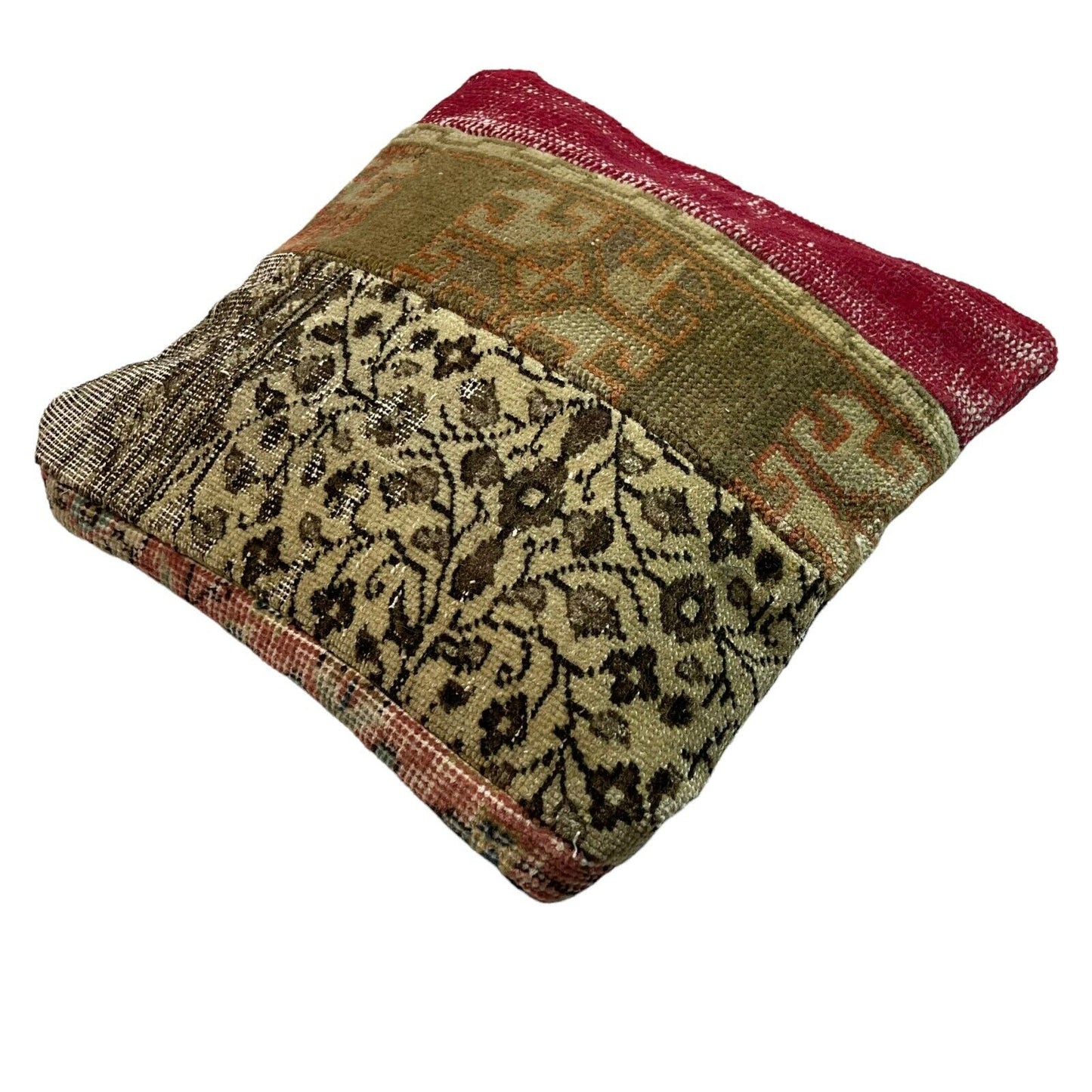 40 x 40 cm , Vintage Turkish Cushion Cover , Vintage Handgemachte Kissenbezug