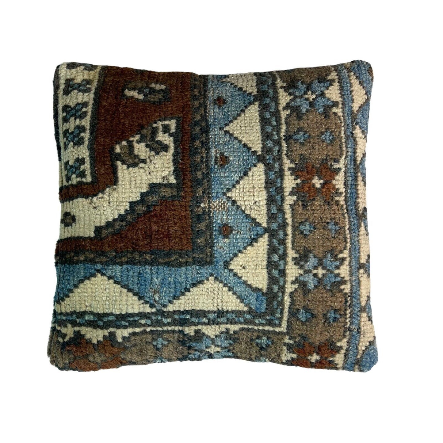 Einzigartige Kelim-Kissen,Turkish Kilim Pillow,16'×16' Funda De Cojín Kilim