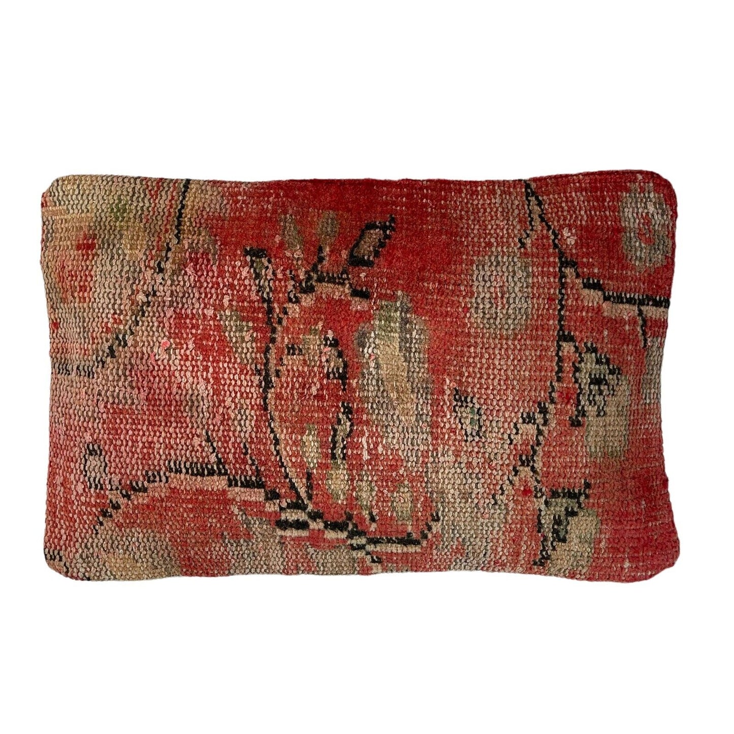 30 x 50 cm Real Handwoven Vintage Cushion Cover, 12''X 20'' Vintage Kissenbezug