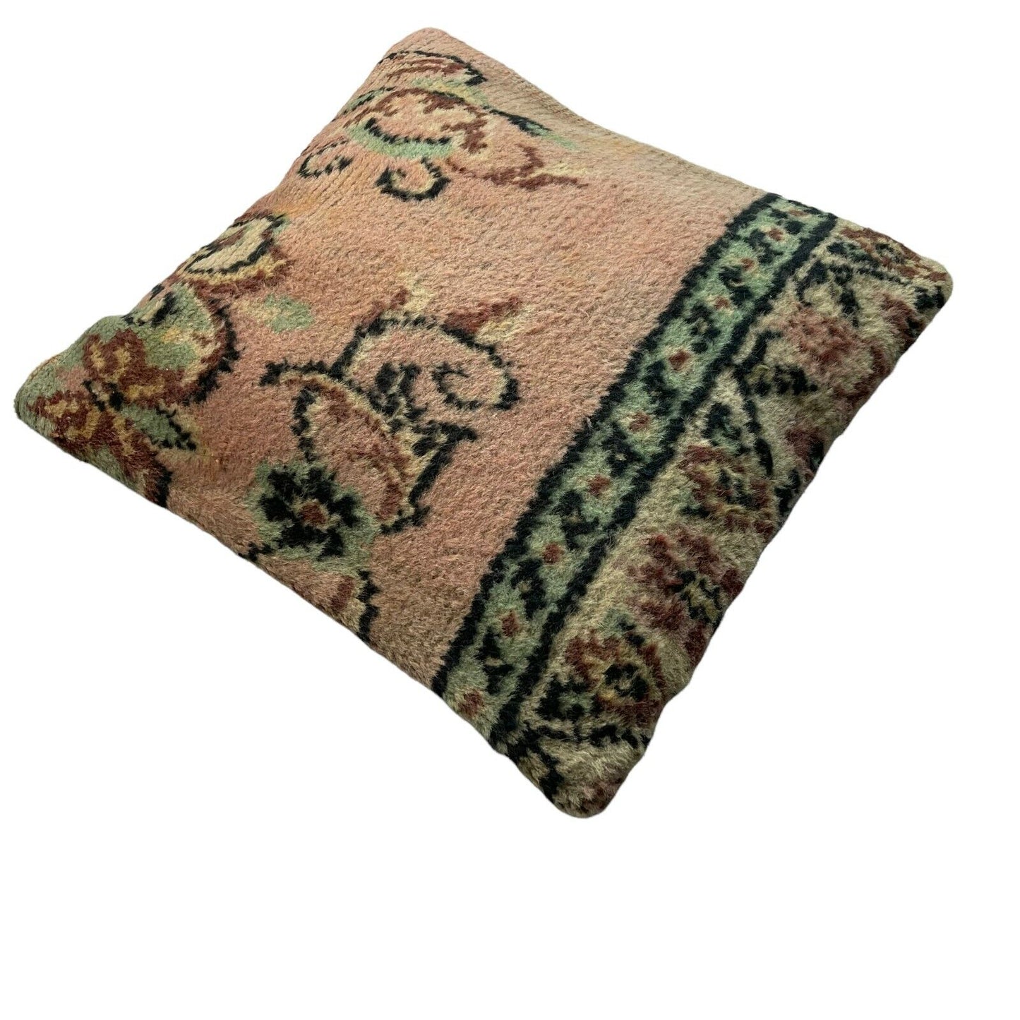 45 x 45 cm , Vintage Turkish Cushion Cover , Vintage Handgemachte Kissenbezug