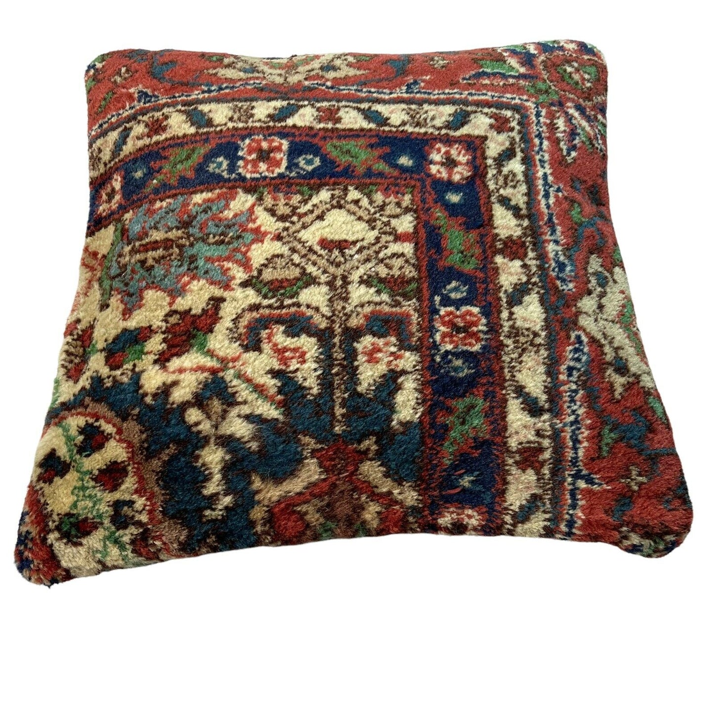 45 x 45 cm , Vintage Turkish Cushion Cover , Vintage Handgemachte Kissenbezug