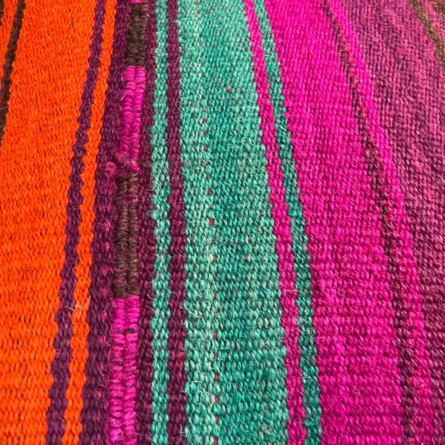 Einzigartige Kelim-Kissen,Turkish Kilim Pillow,16'×16' Funda De Cojín Kilim
