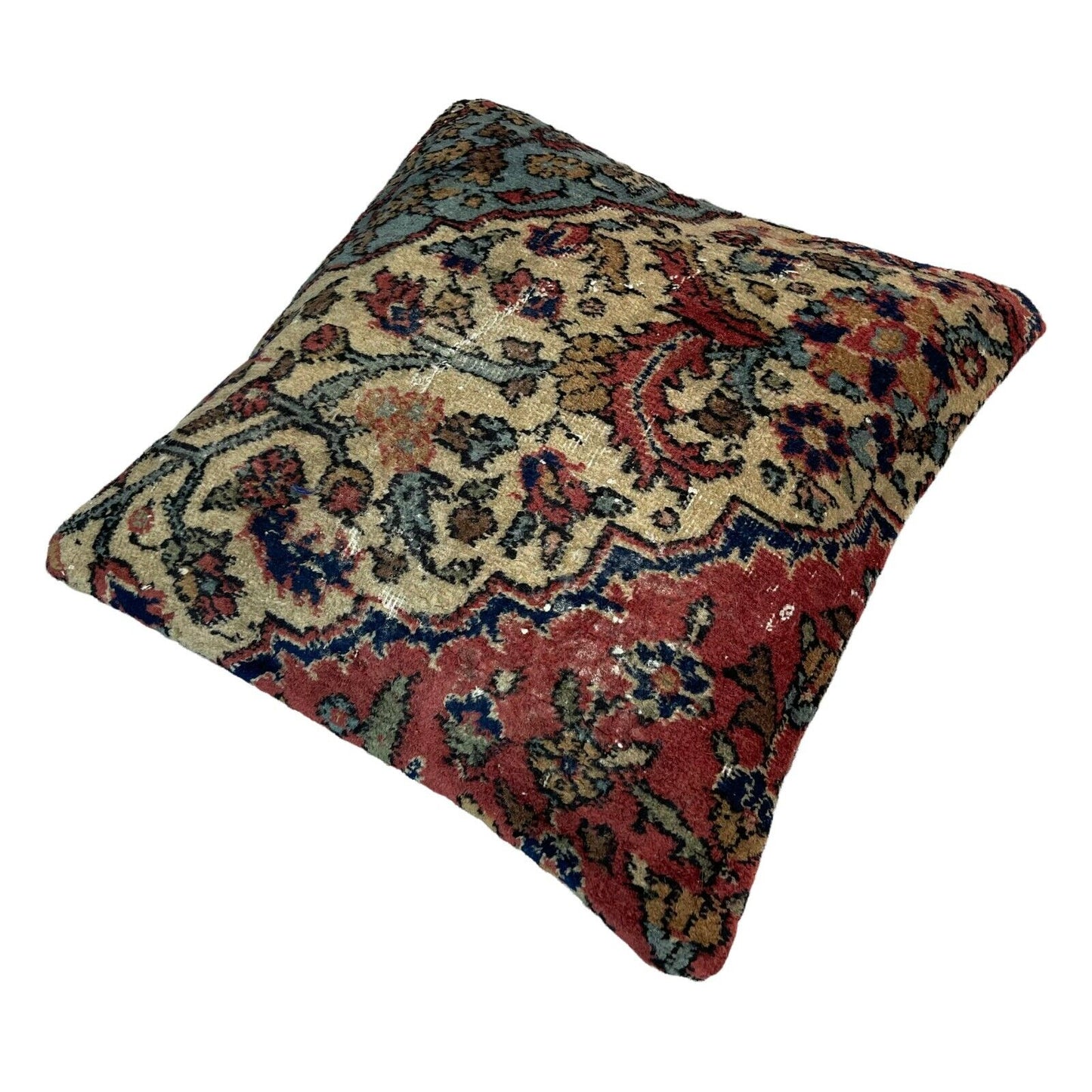 45 x 45 cm , Vintage Turkish Cushion Cover , Vintage Handgemachte Kissenbezug