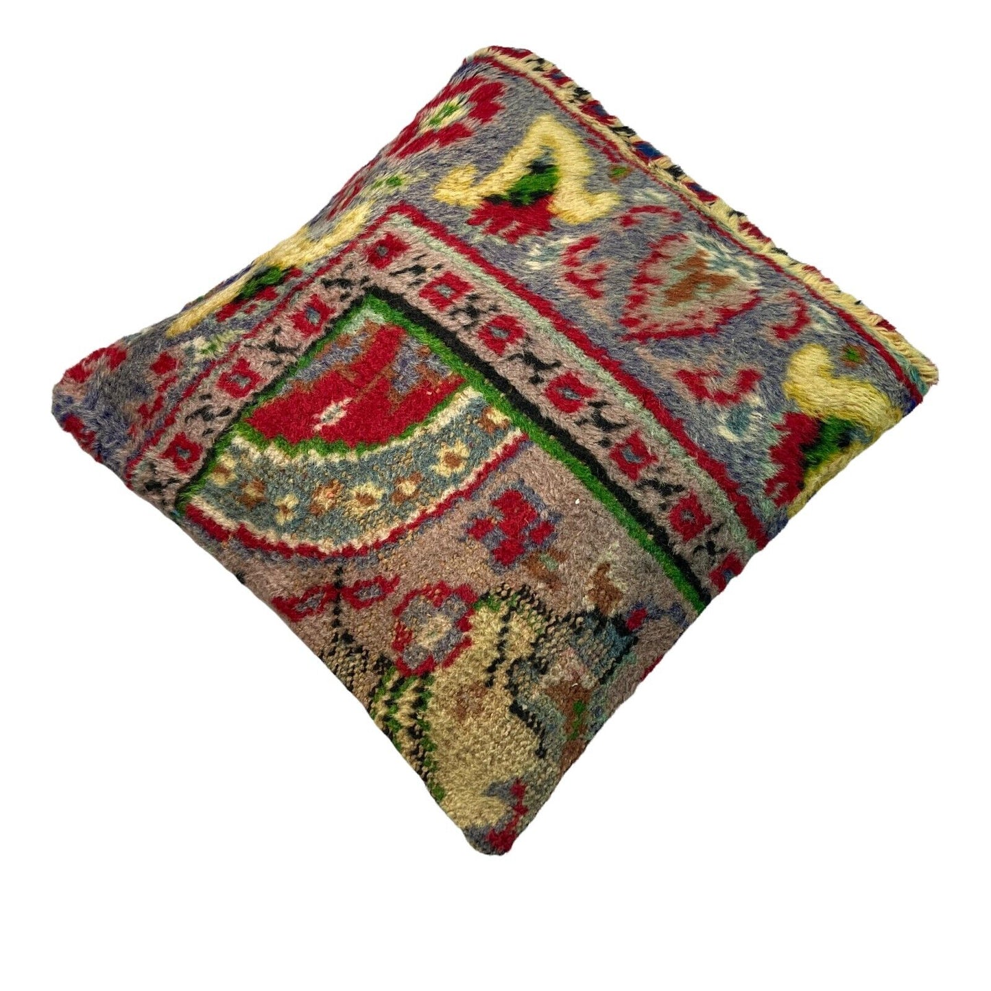 45 x 45 cm , Vintage Turkish Cushion Cover , Vintage Handgemachte Kissenbezug