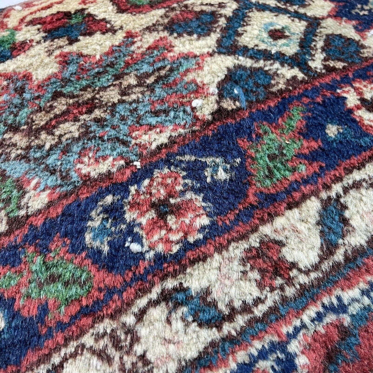 45 x 45 cm , Vintage Turkish Cushion Cover , Vintage Handgemachte Kissenbezug
