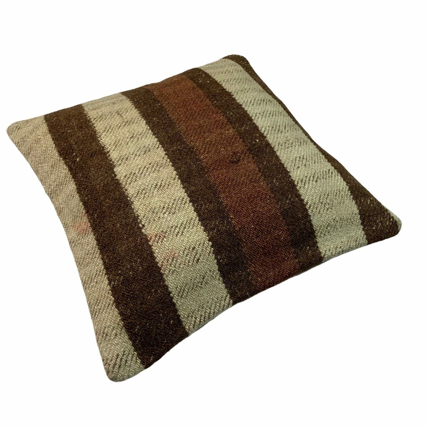 Einzigartige Kelim-Kissen,Turkish Kilim Pillow,16'×16' Funda De Cojín Kilim