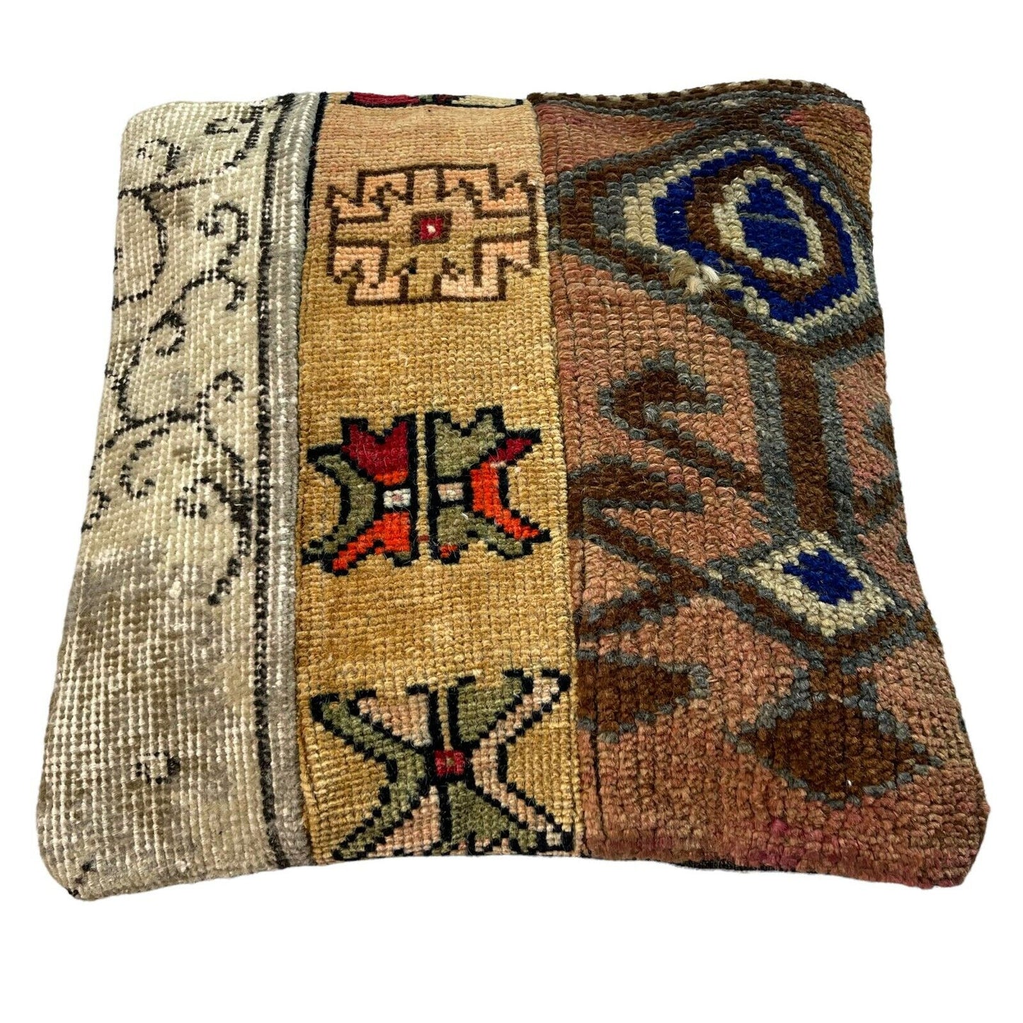 40 x 40 cm , Vintage Turkish Cushion Cover , Vintage Handgemachte Kissenbezug