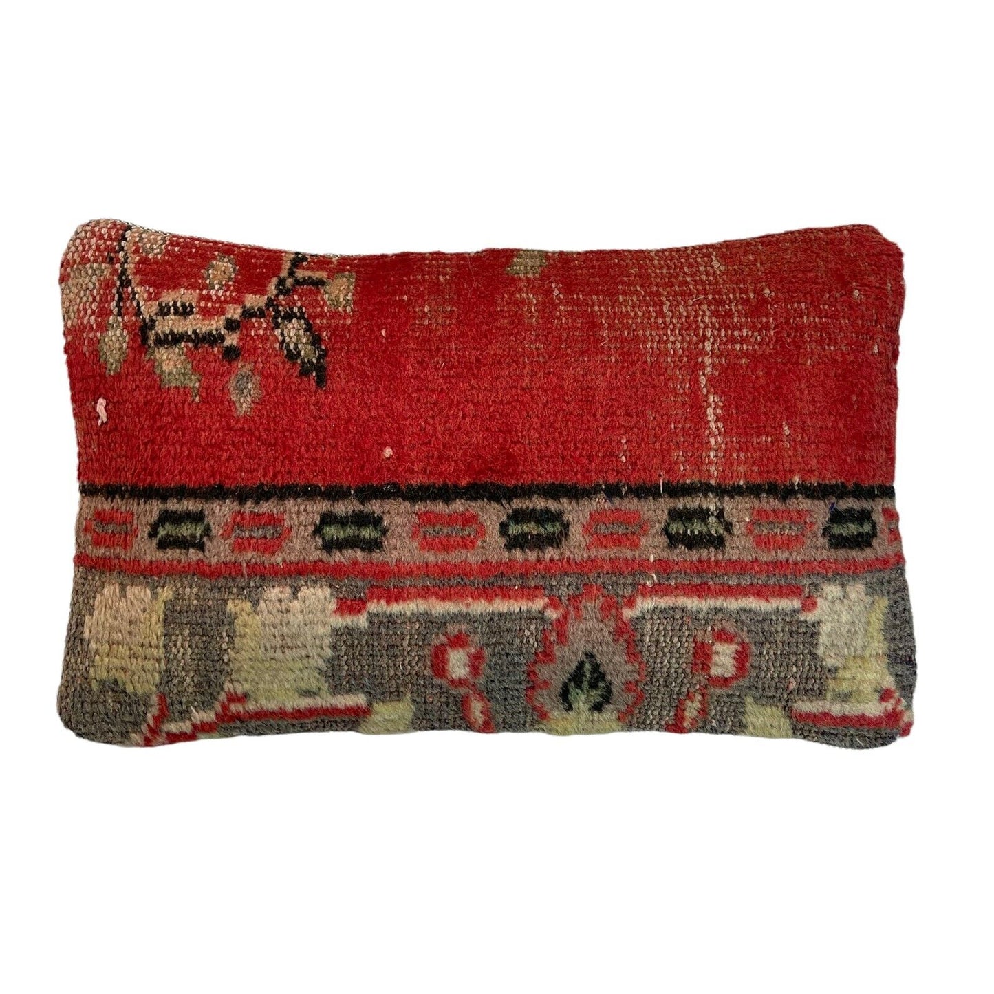 30 x 50 cm Real Handwoven Vintage Cushion Cover, 12''X 20'' Vintage Kissenbezug