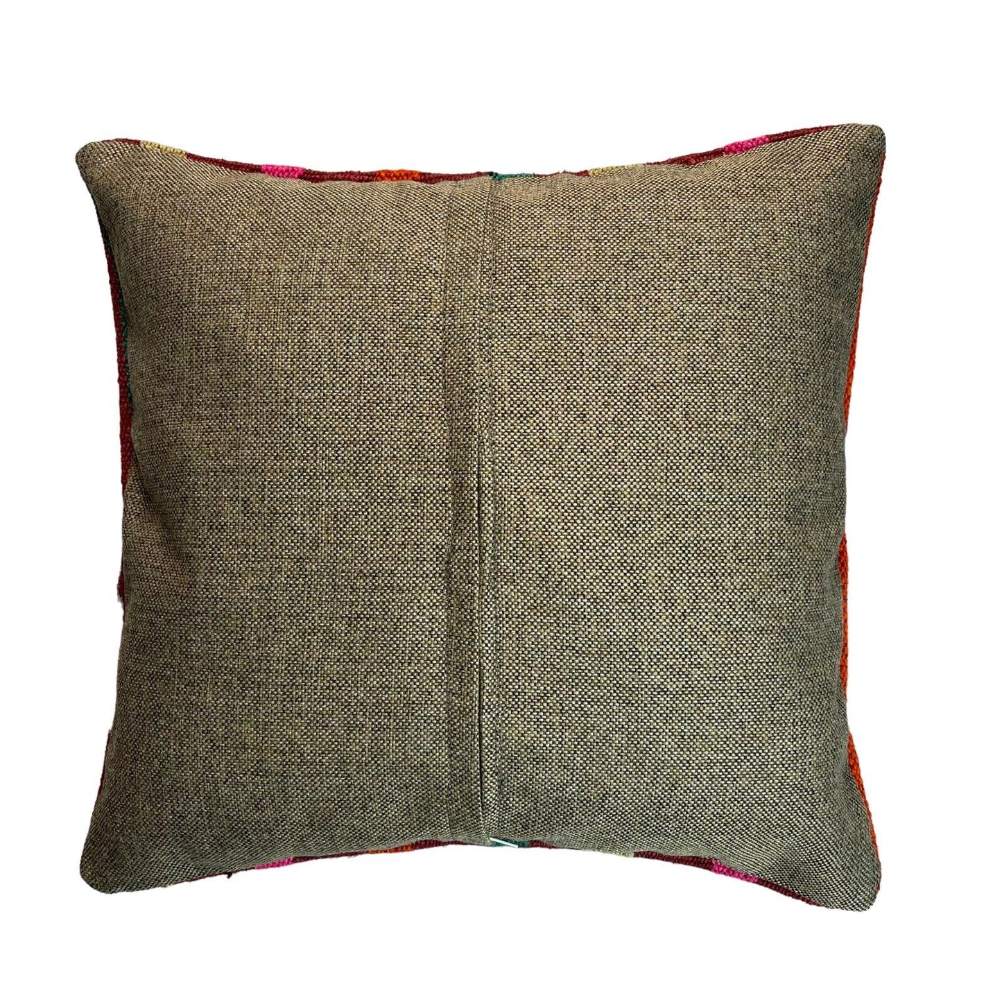 Einzigartige Kelim-Kissen,Turkish Kilim Pillow,16'×16' Funda De Cojín Kilim