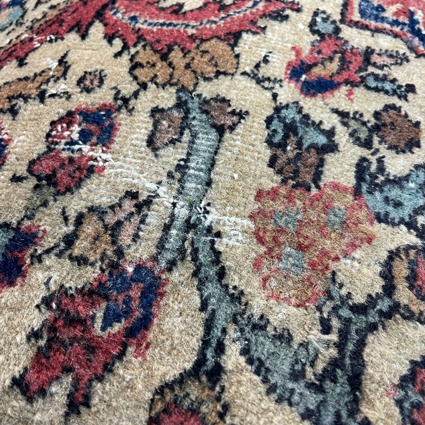 45 x 45 cm , Vintage Turkish Cushion Cover , Vintage Handgemachte Kissenbezug