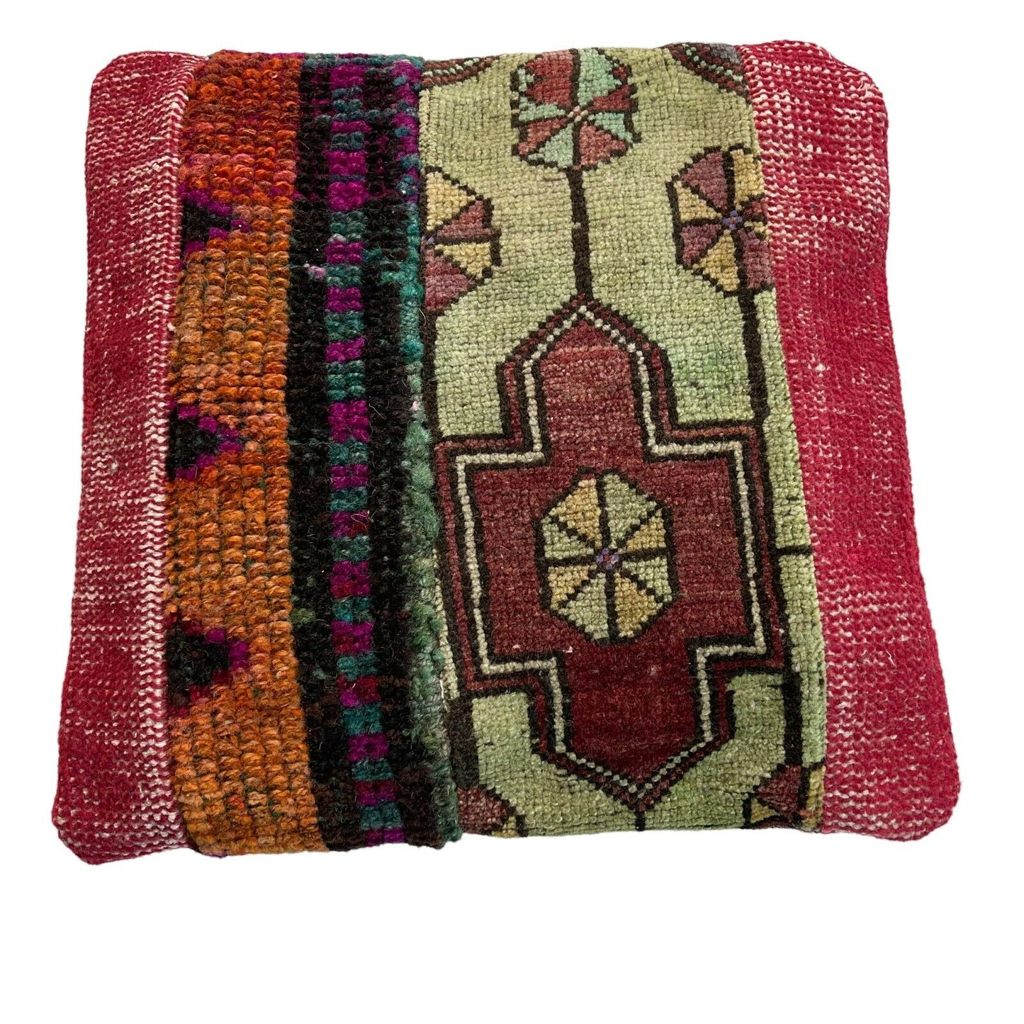 40 x 40 cm , Vintage Turkish Cushion Cover , Vintage Handgemachte Kissenbezug