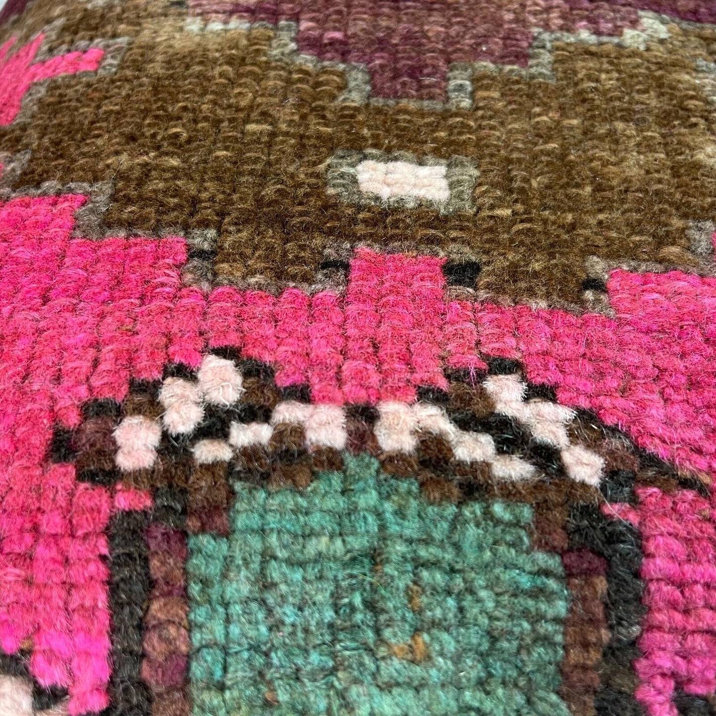 30 x 50 cm Real Handwoven Vintage Cushion Cover, 12''X 20'' Vintage Kissenbezug